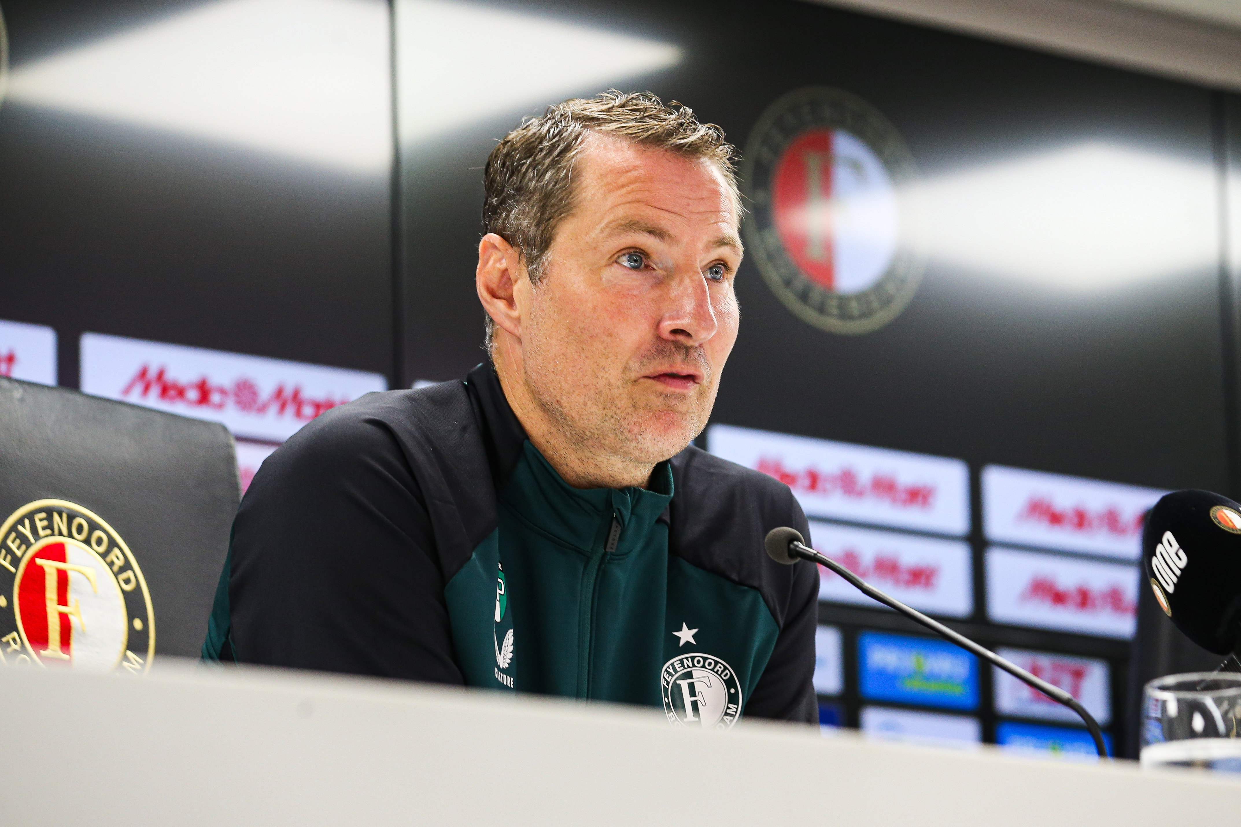 Brian Priske geeft persconferentie