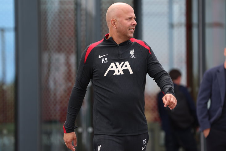 Arne Slot bij Liverpool FC