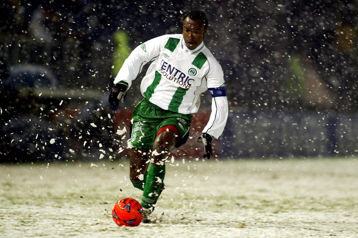 Kurt Elshot als speler van Groningen