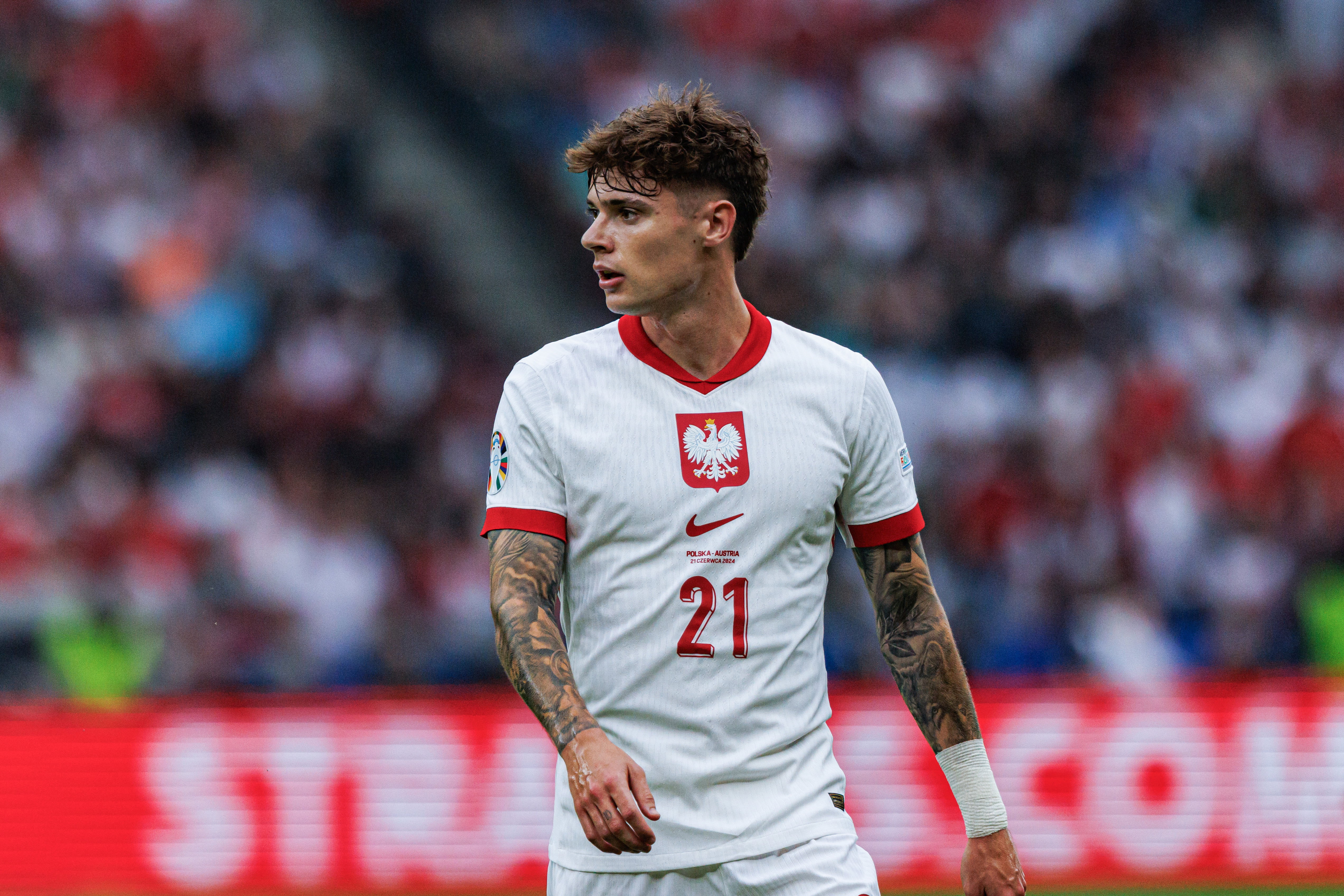 Nicola Zalewski namens Polen