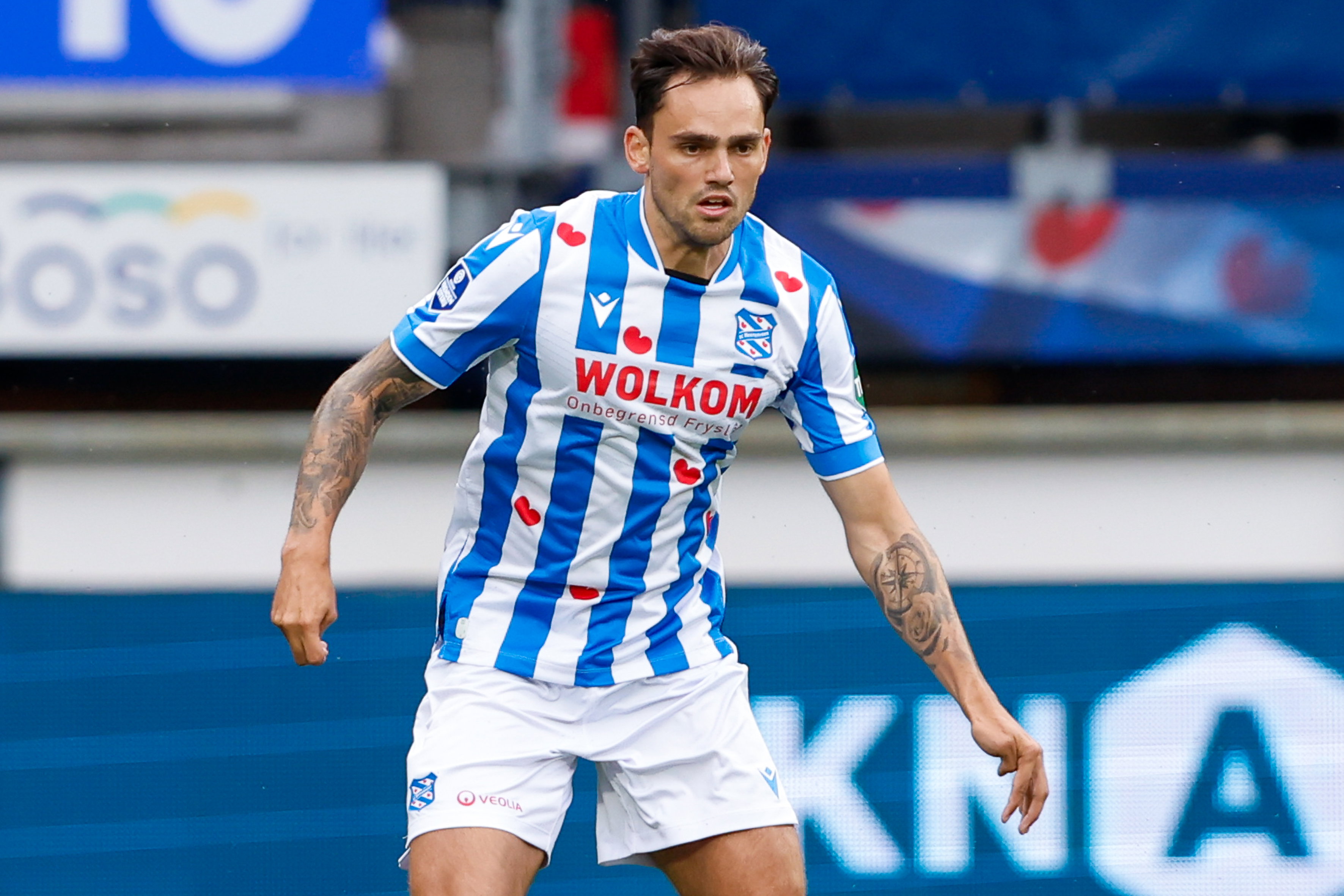 Sam Kersten namens SC Heerenveen