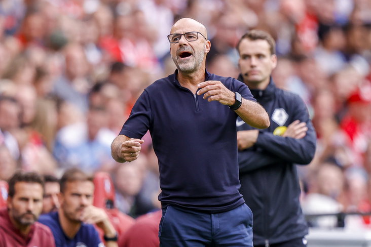 Peter Bosz in de voorbereiding 24/25