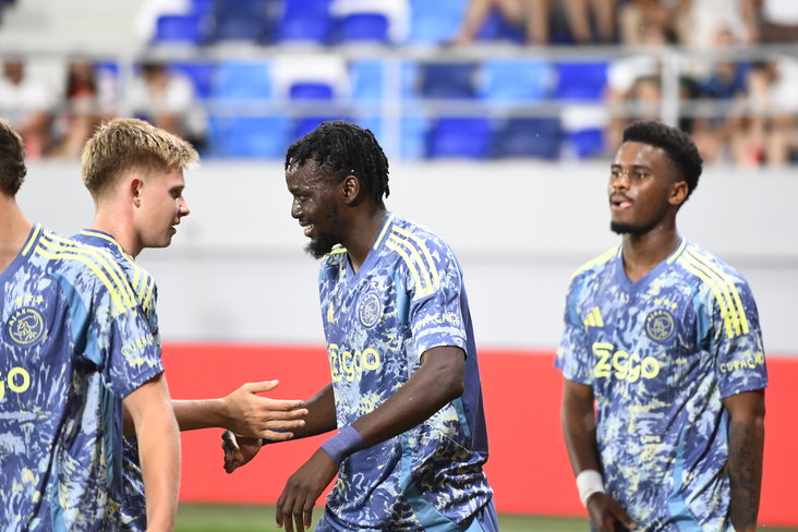 Bertrand Traoré scoorde bij zijn rentree bij Ajax