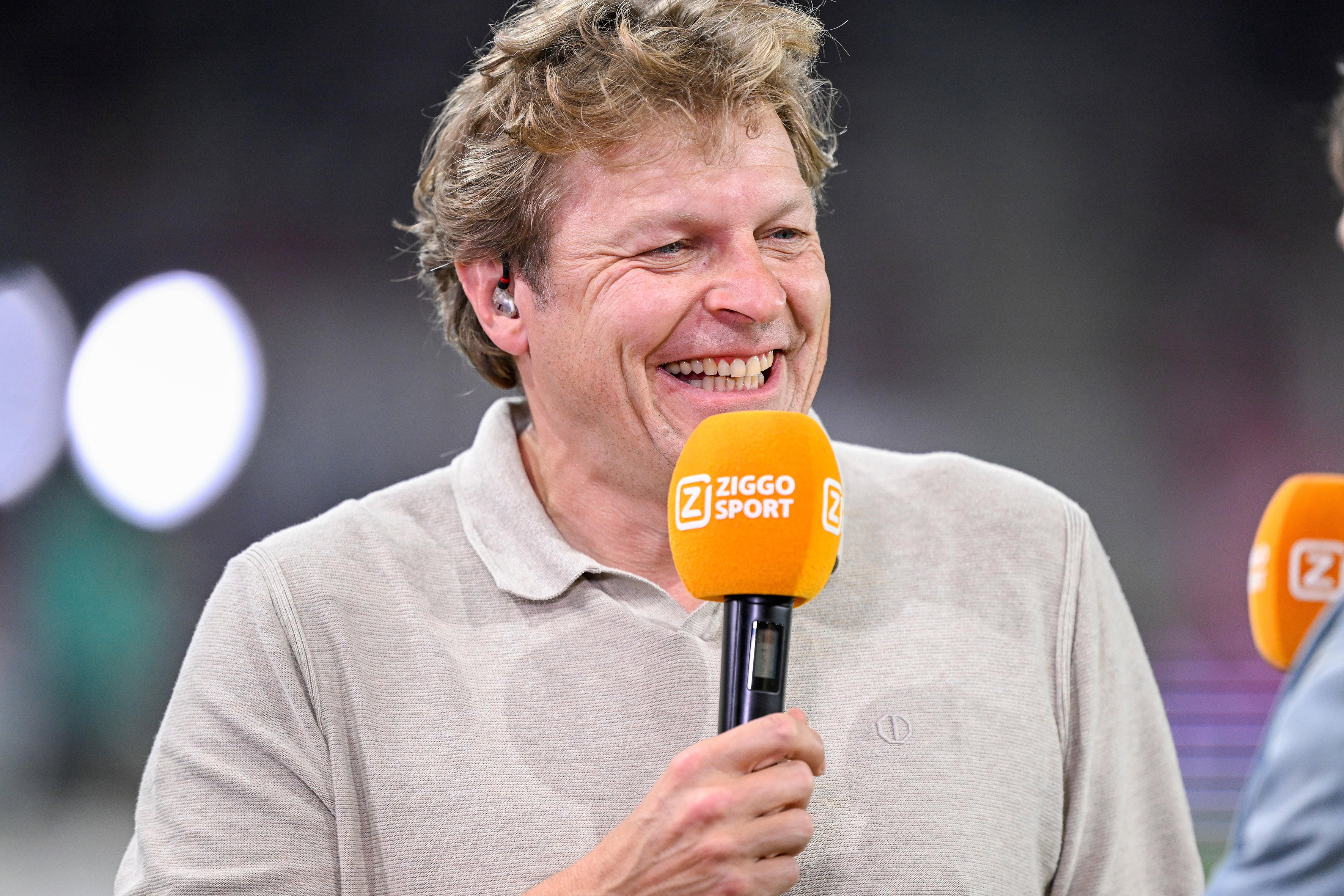 Youri Mulder lacht