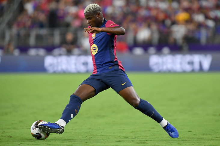 Mikayil Faye namens FC Barcelona