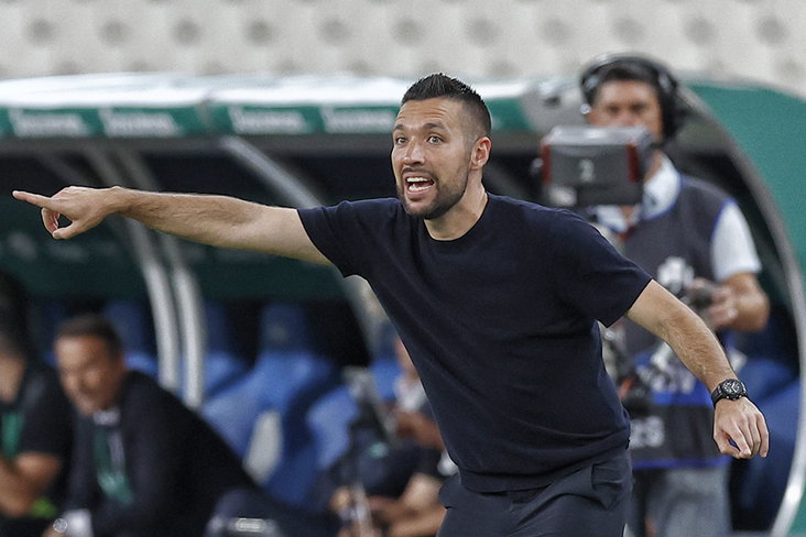 Francesco Farioli tegen Panathinaikos