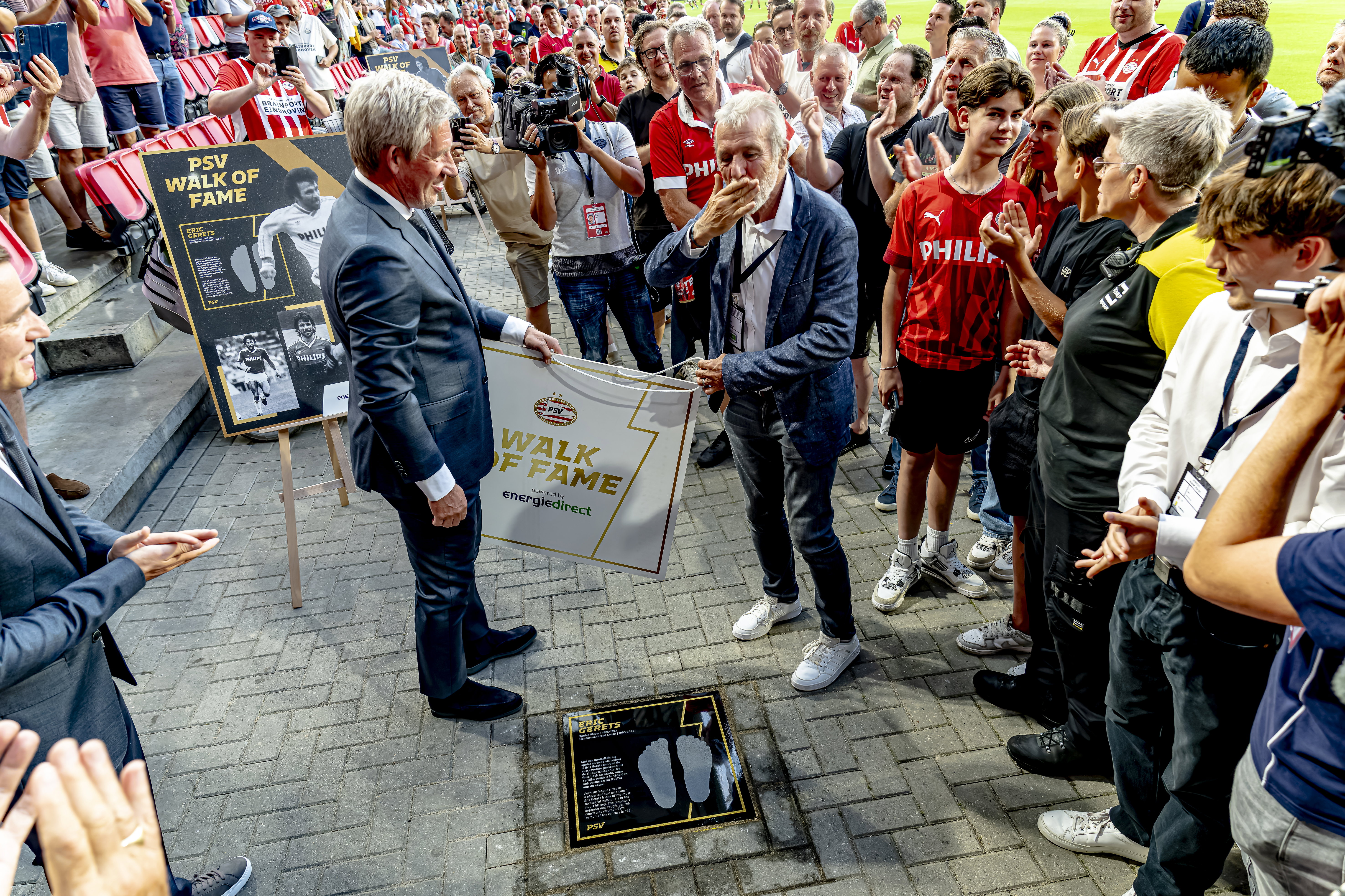 Marcel Brands en Eric Gerets