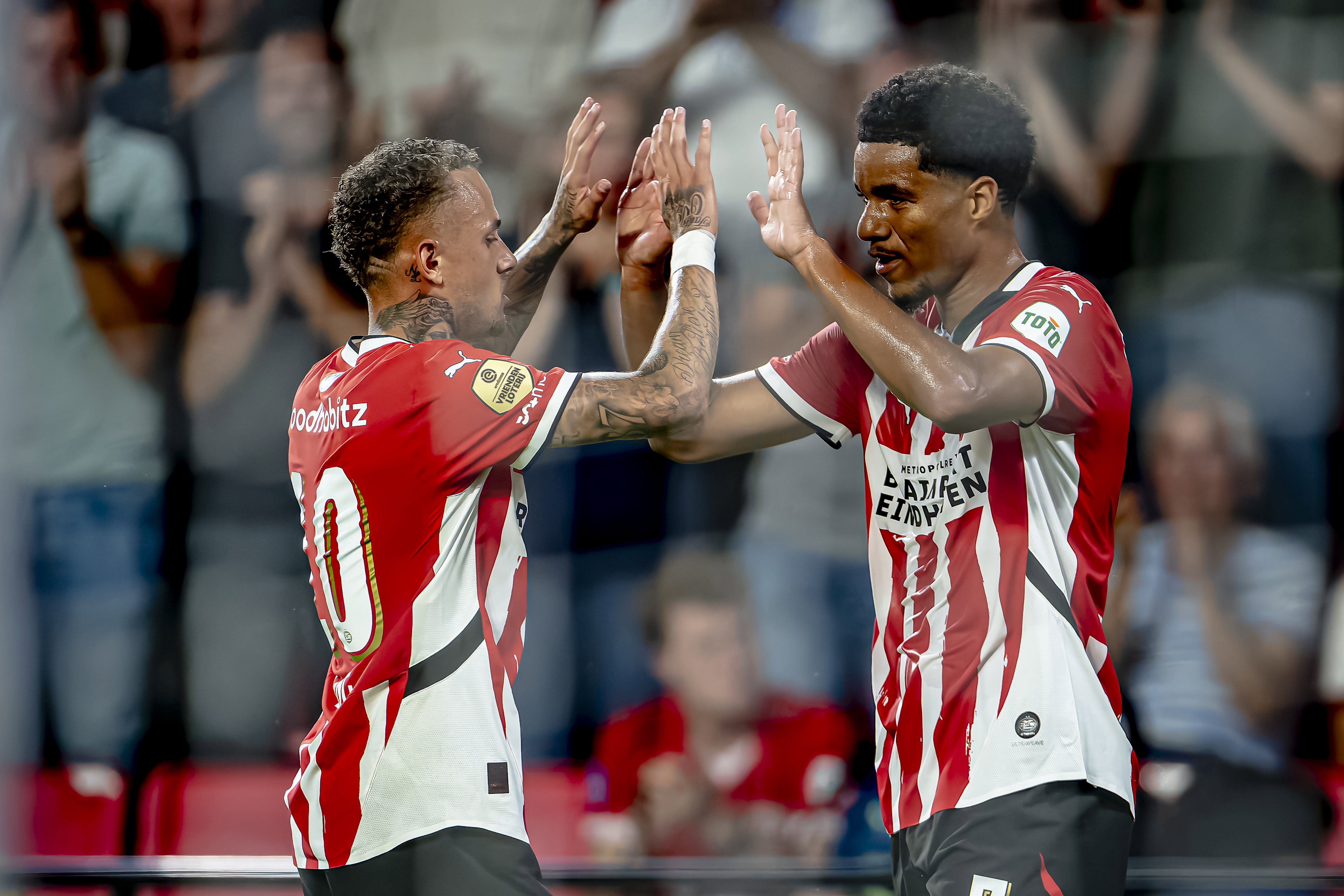 Noa Lang en Malik Tillman