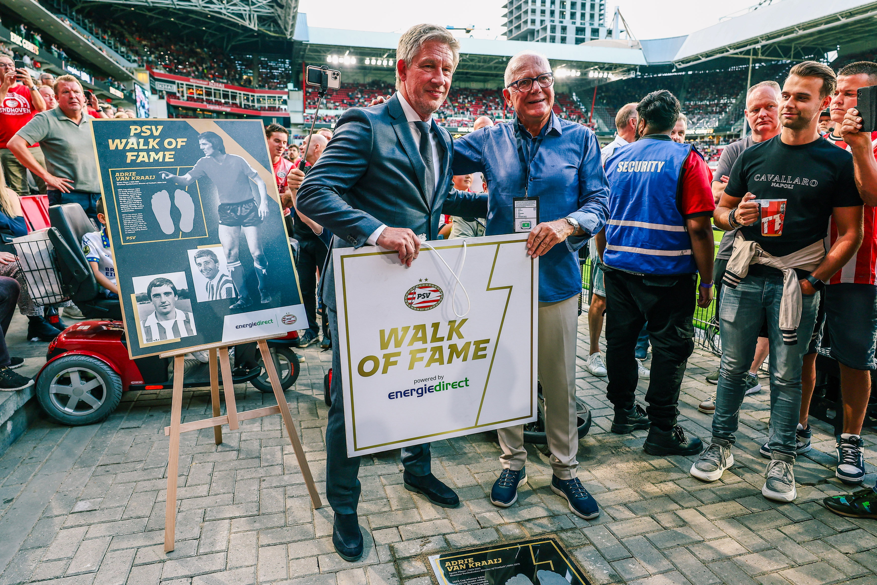 Marcel Brands en Adrie van Kraaij