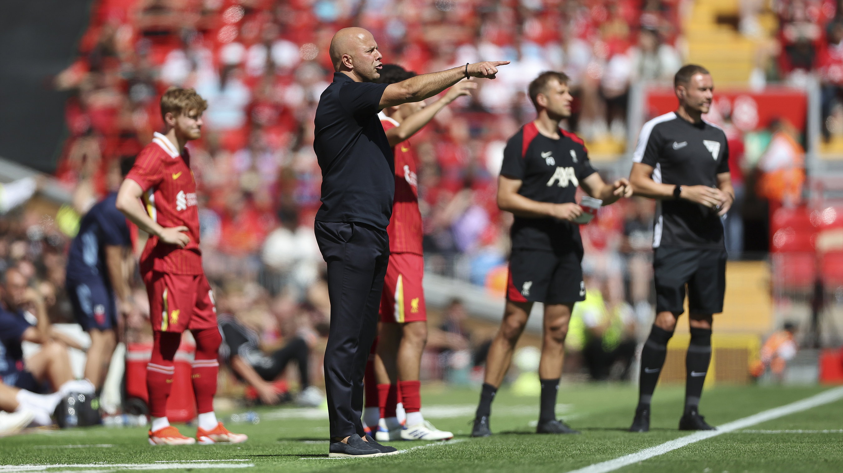 Arne Slot tegen Ipswich Town