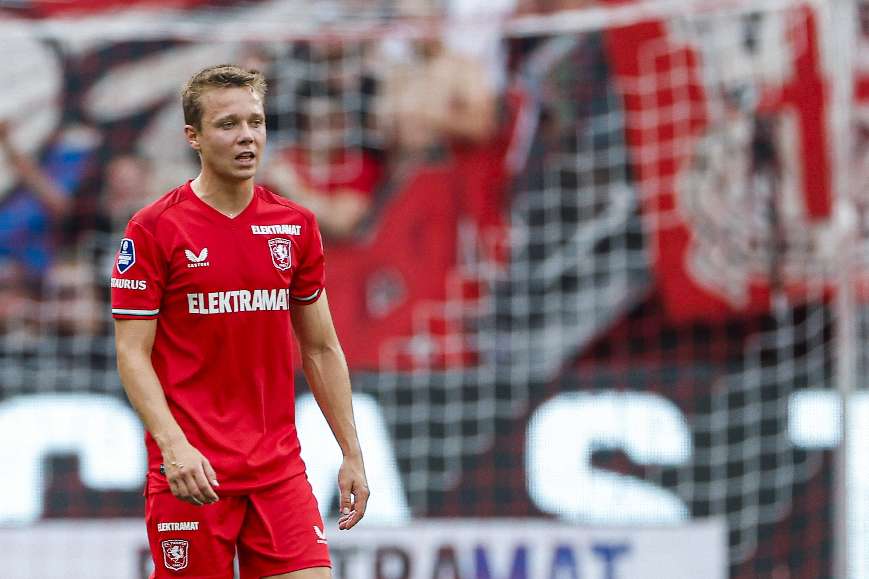 Mathias Kjølø kijkt teleurgesteld