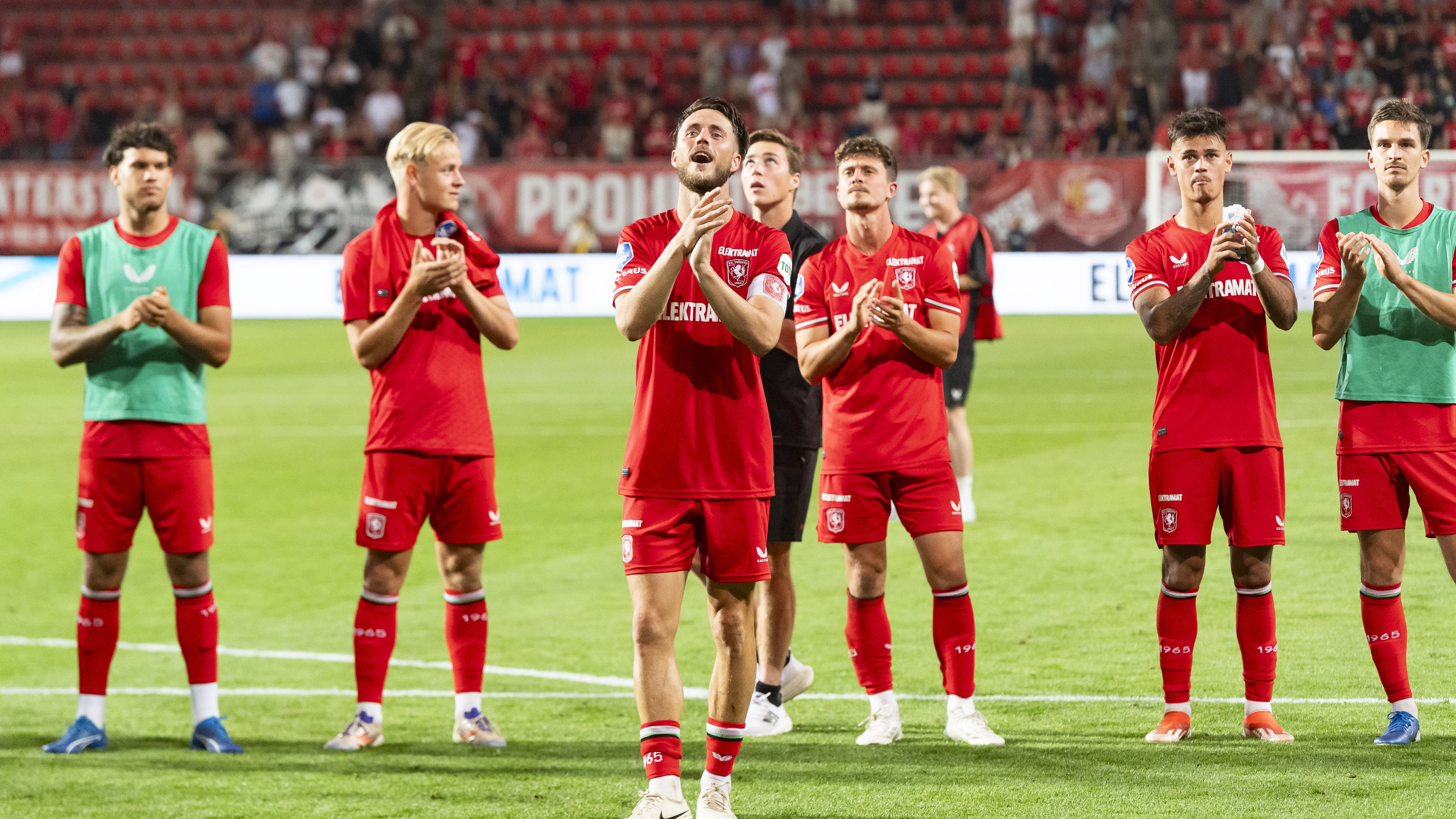 FC Twente na de uitschakeling tegen RB Salzburg