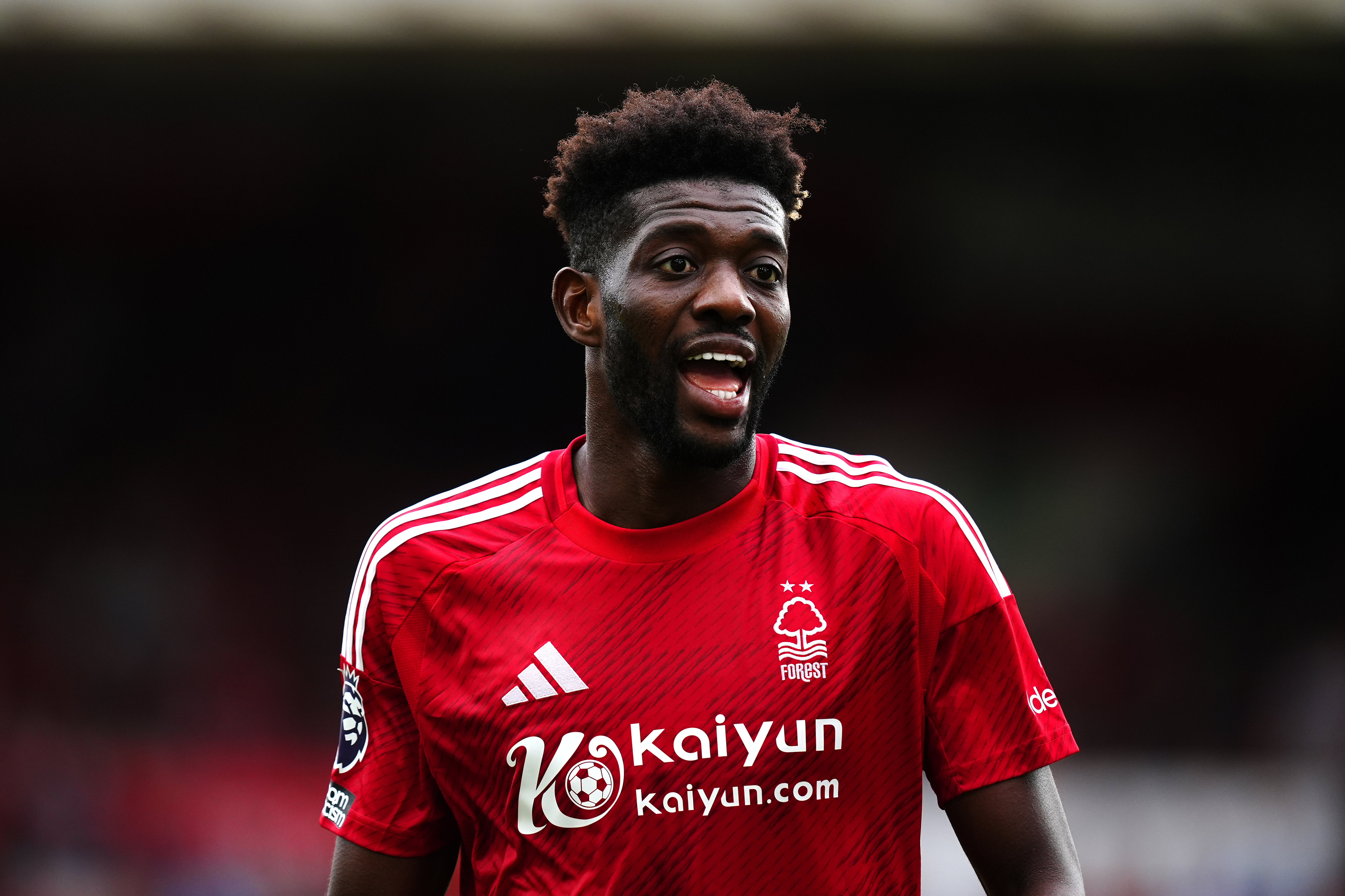 Ibrahim Sangaré namens Nottingham Forest