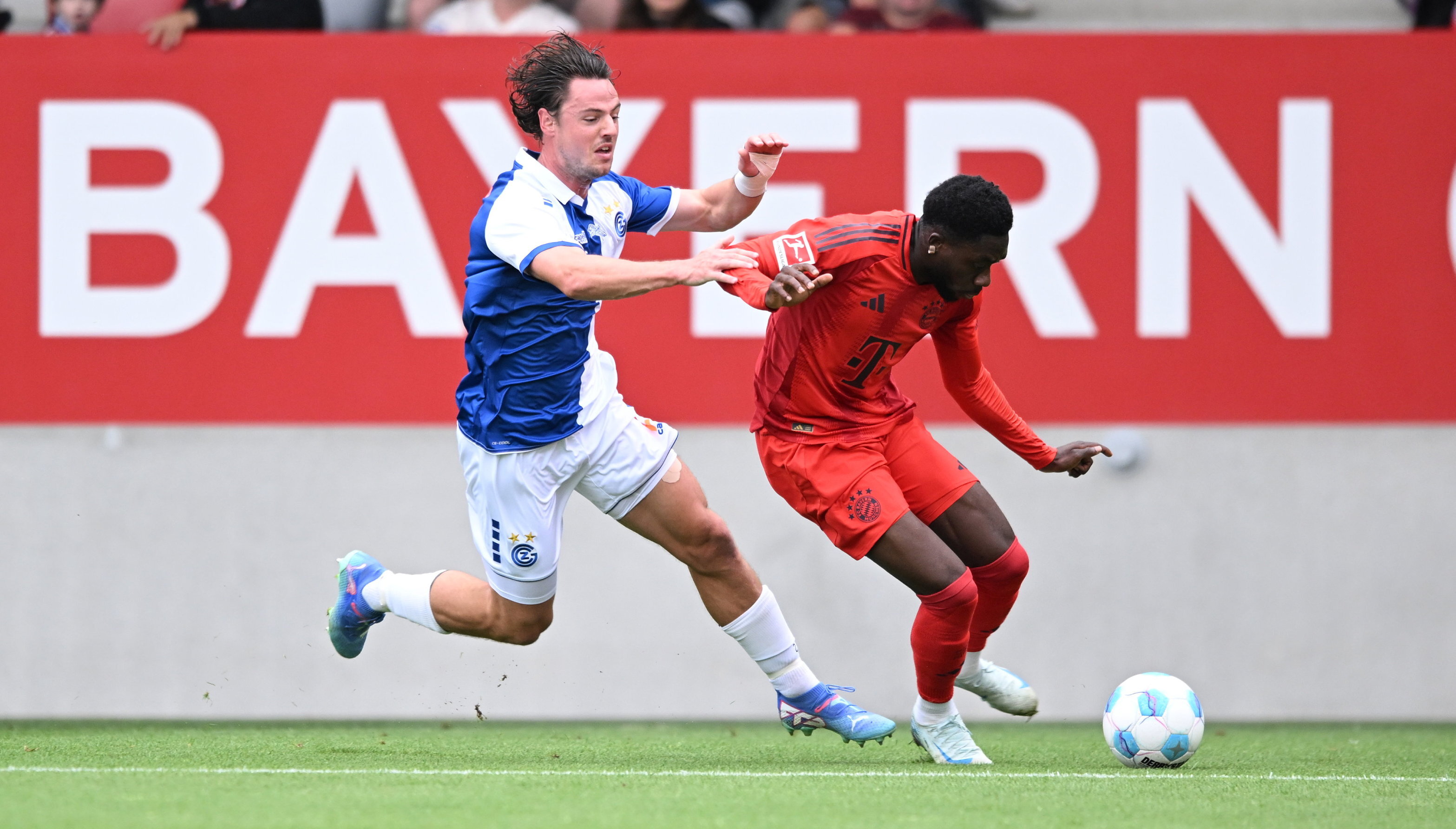 Dirk Abels en Alphonso Davies