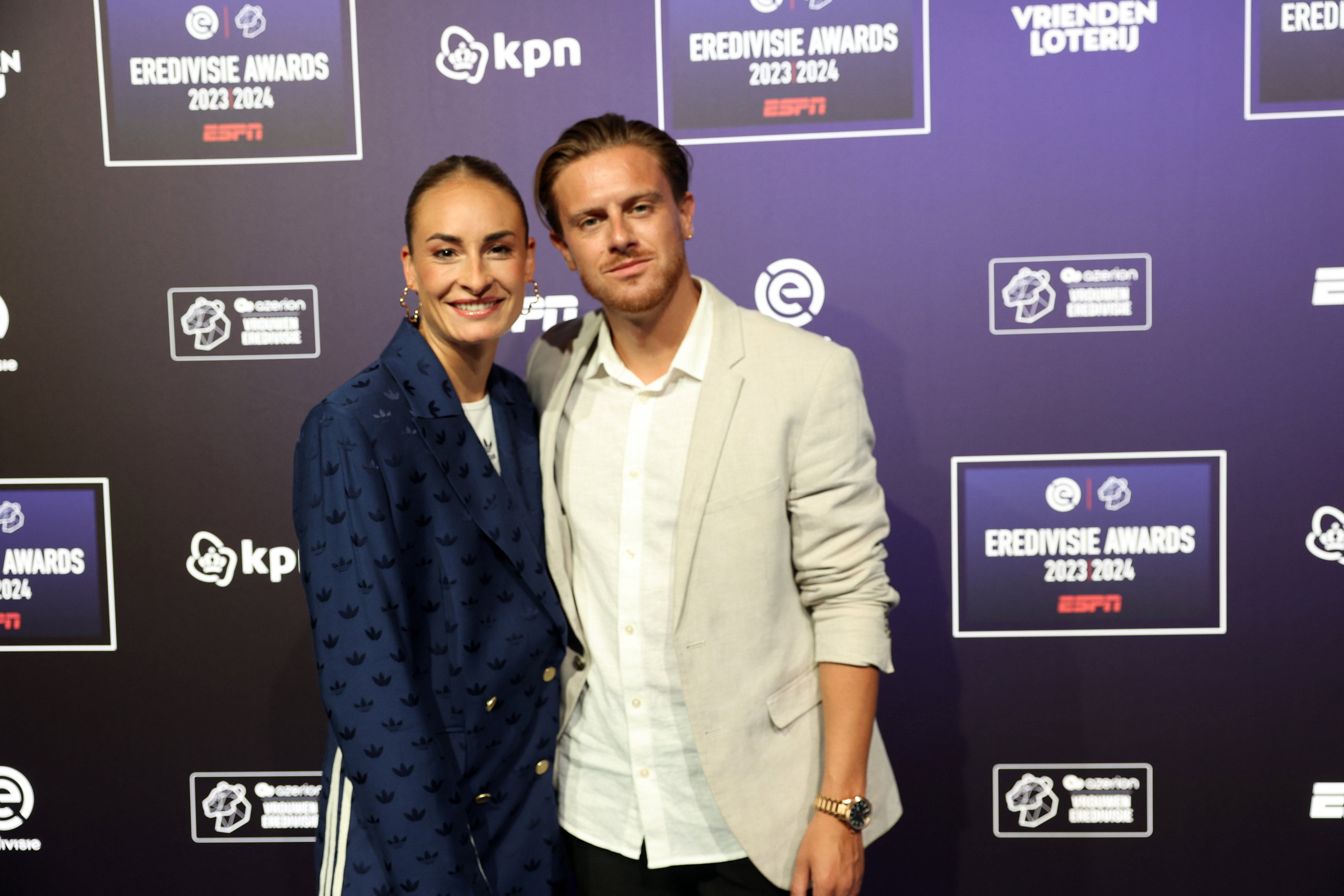 Tessa Wullaert en partner Mathias Deveugele