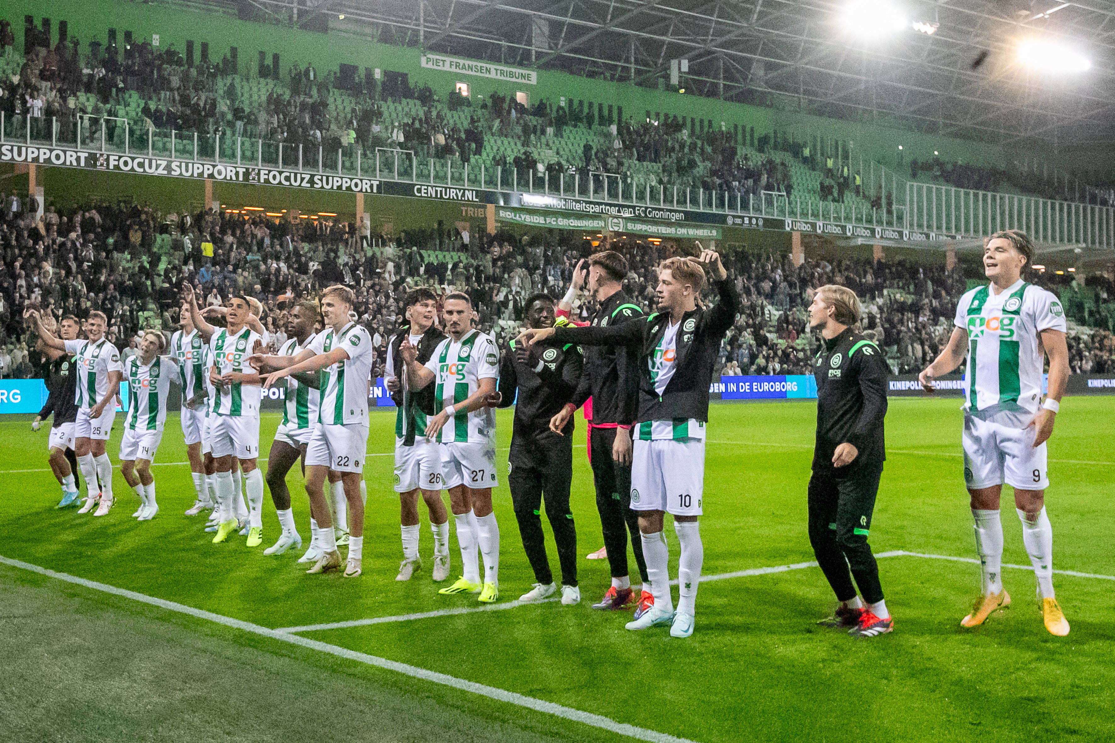 FC Groningen viert feest