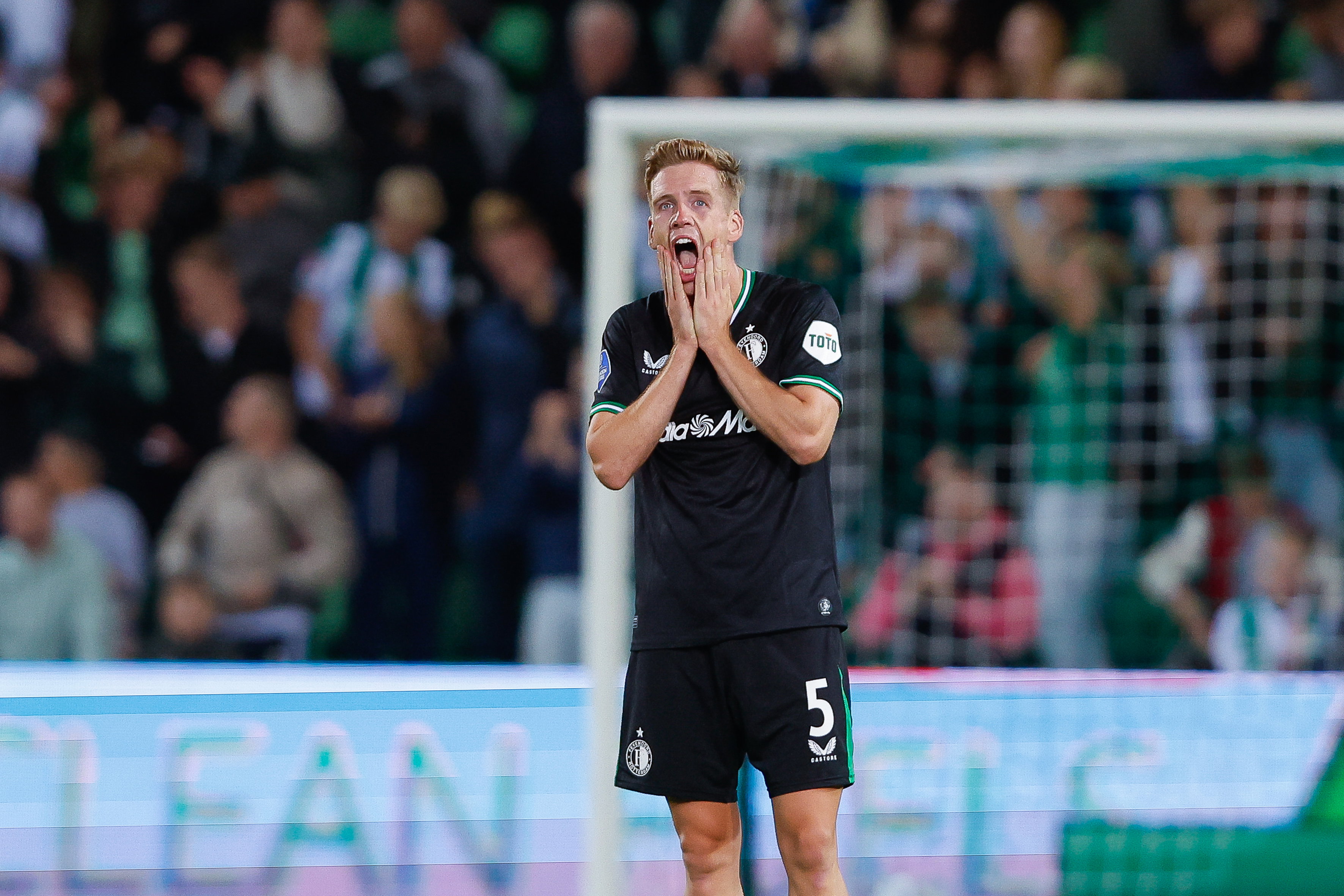 Gijs Smal na de wedstrijd tegen FC Groningen