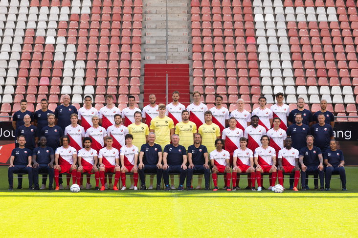 De elftalfoto van FC Utrecht