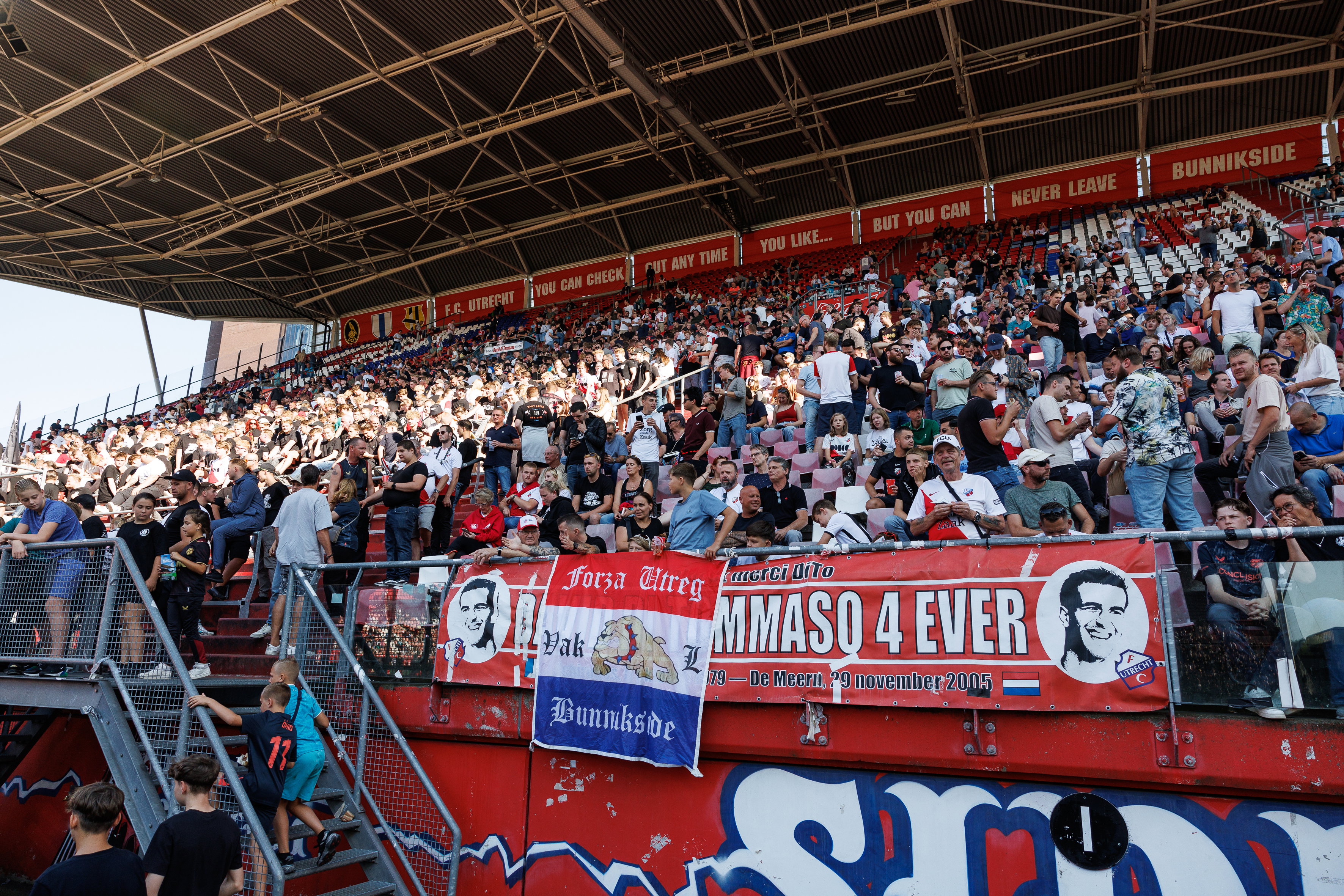 Supporters van FC Utrecht