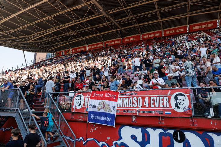 Supporters van FC Utrecht
