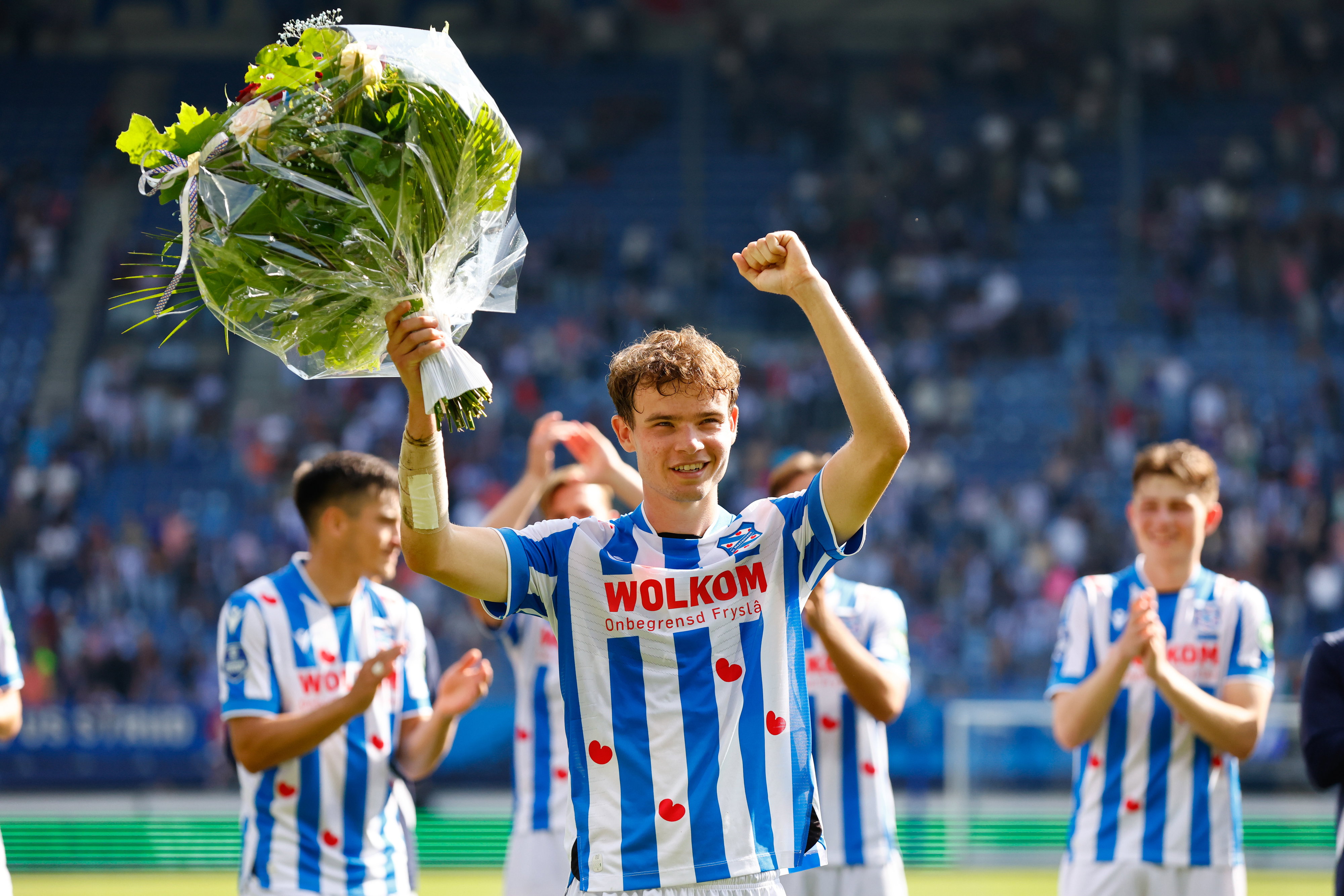 Jacob Trenskow na de wedstrijd tegen FC Groningen