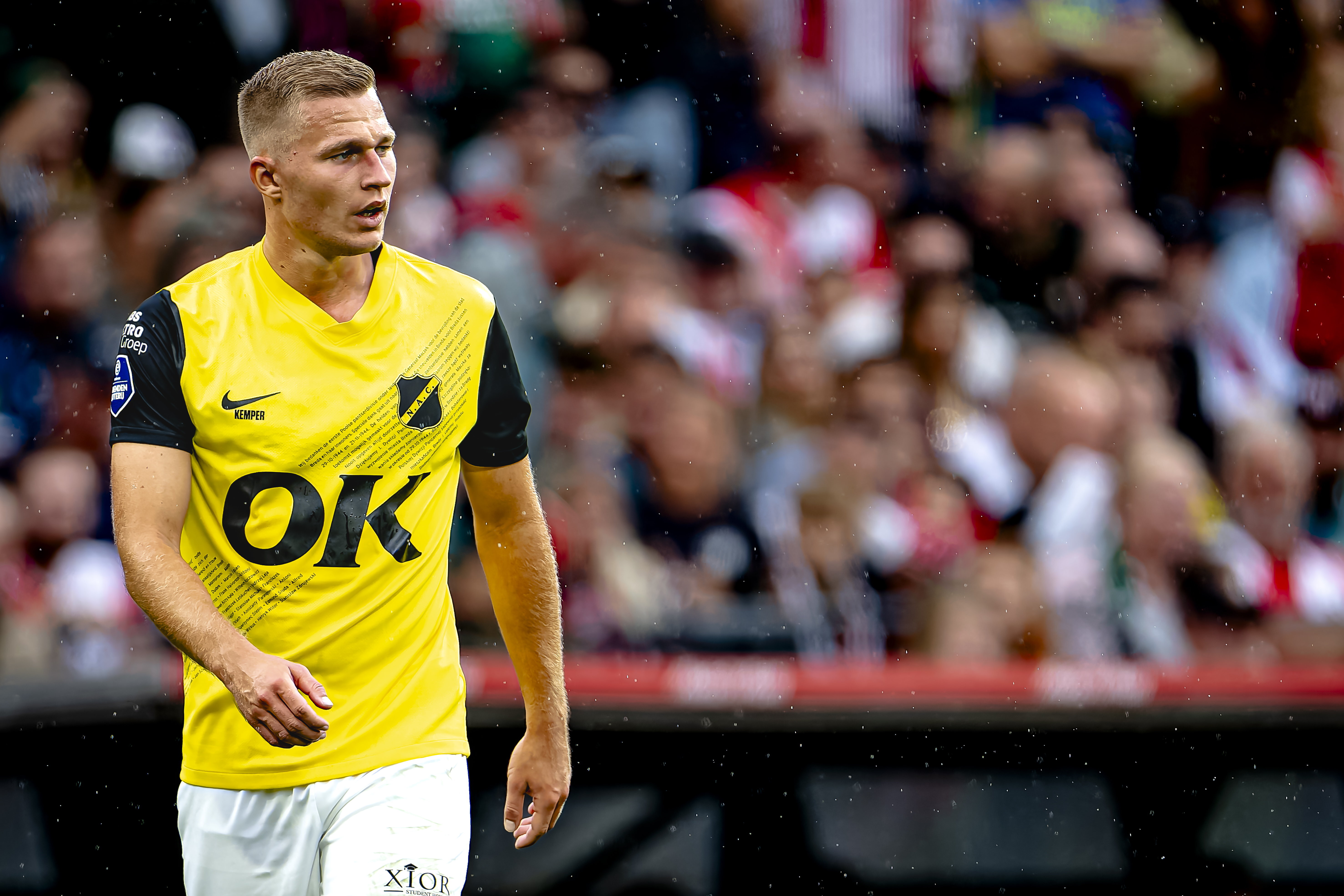Boy Kemper namens NAC Breda