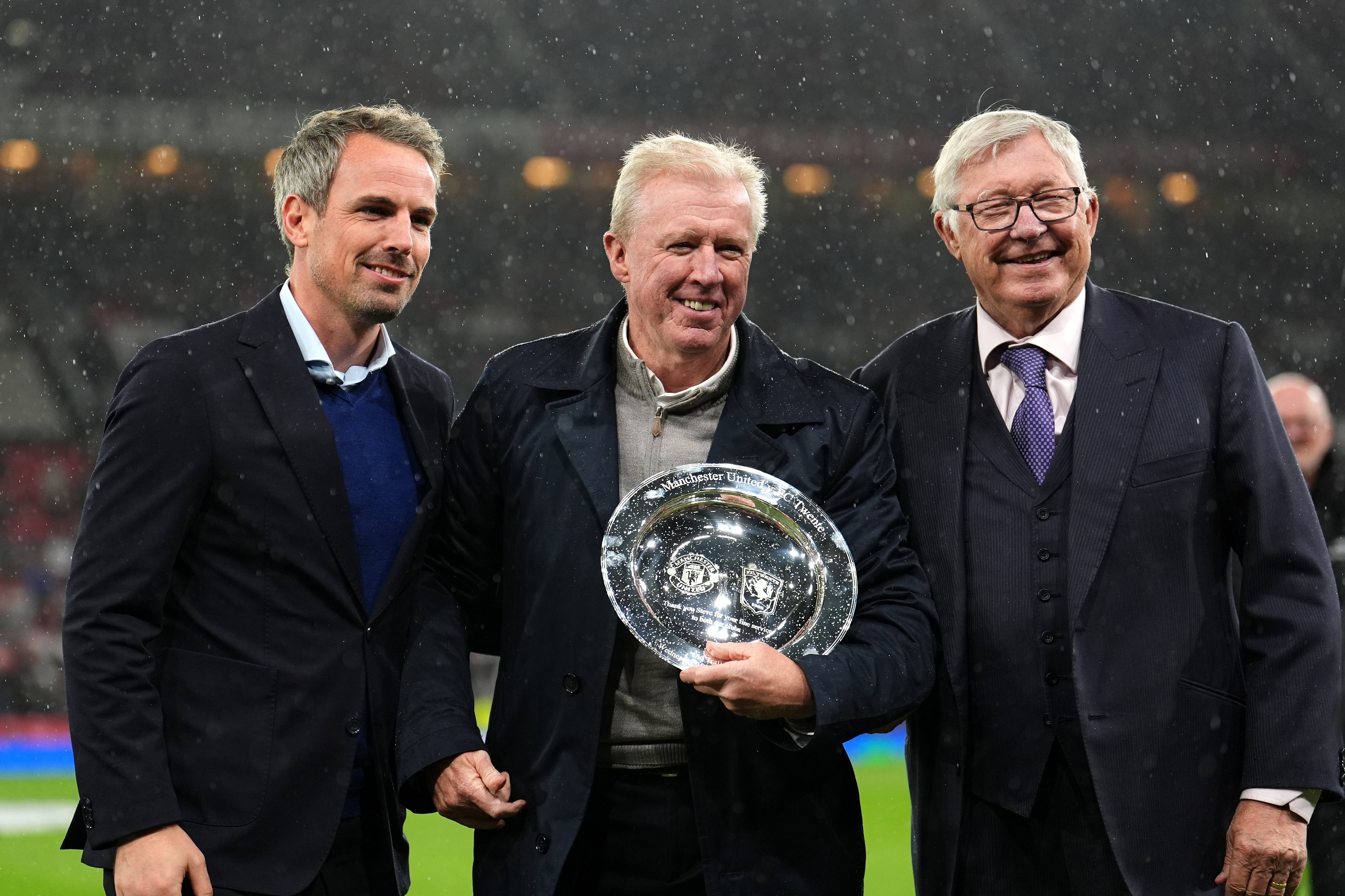 Wout Brama, Steve McClaren en Sir Alex Ferguson
