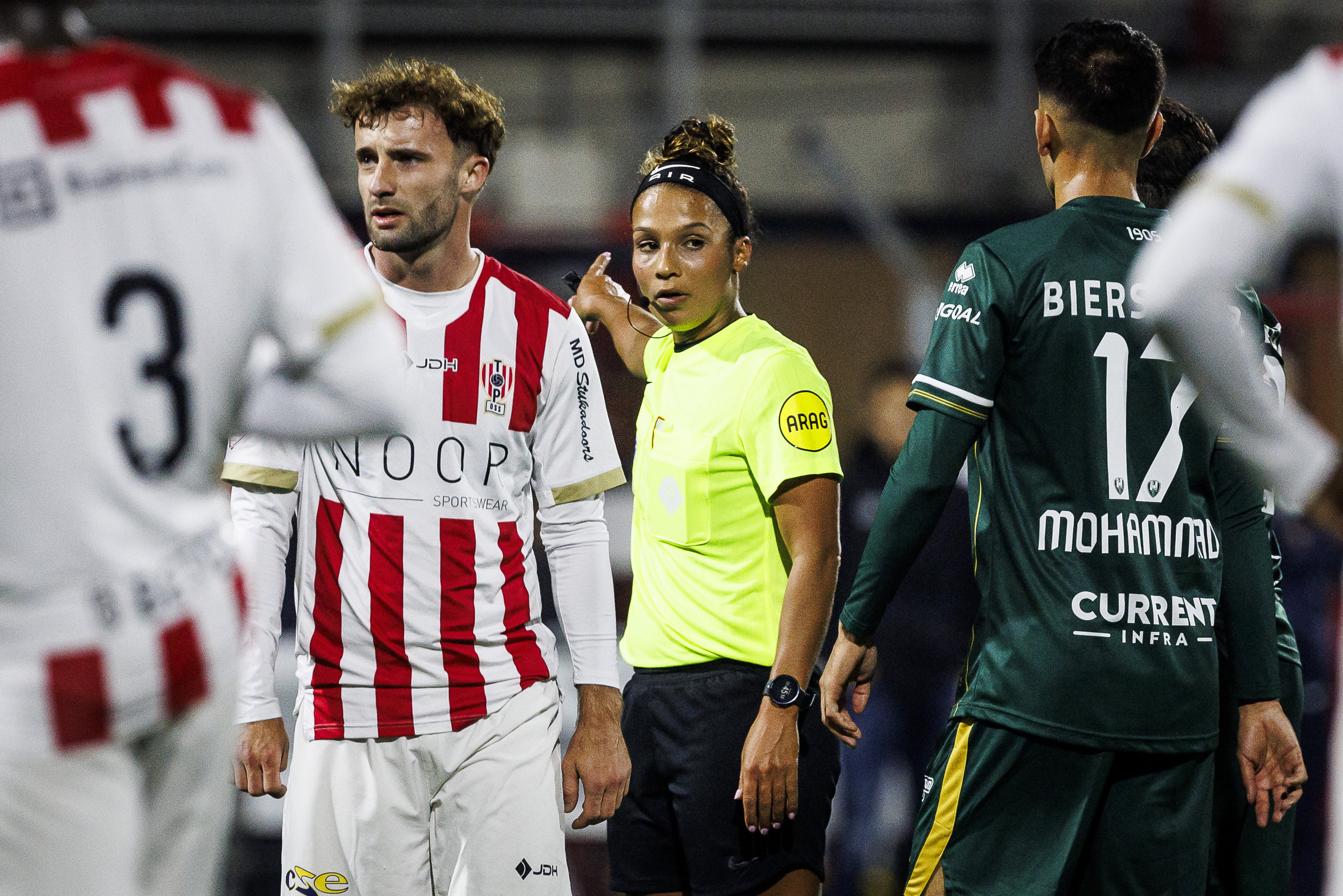Shona Shukrula tijdens TOP Oss - ADO Den Haag