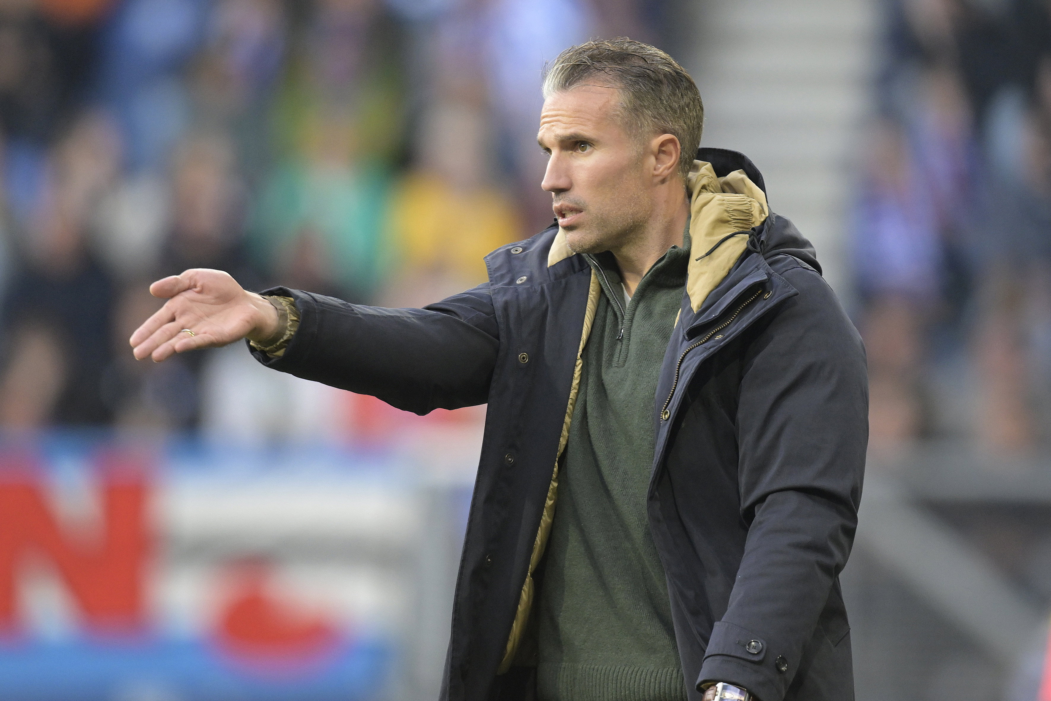 Robin van Persie tegen PEC Zwolle