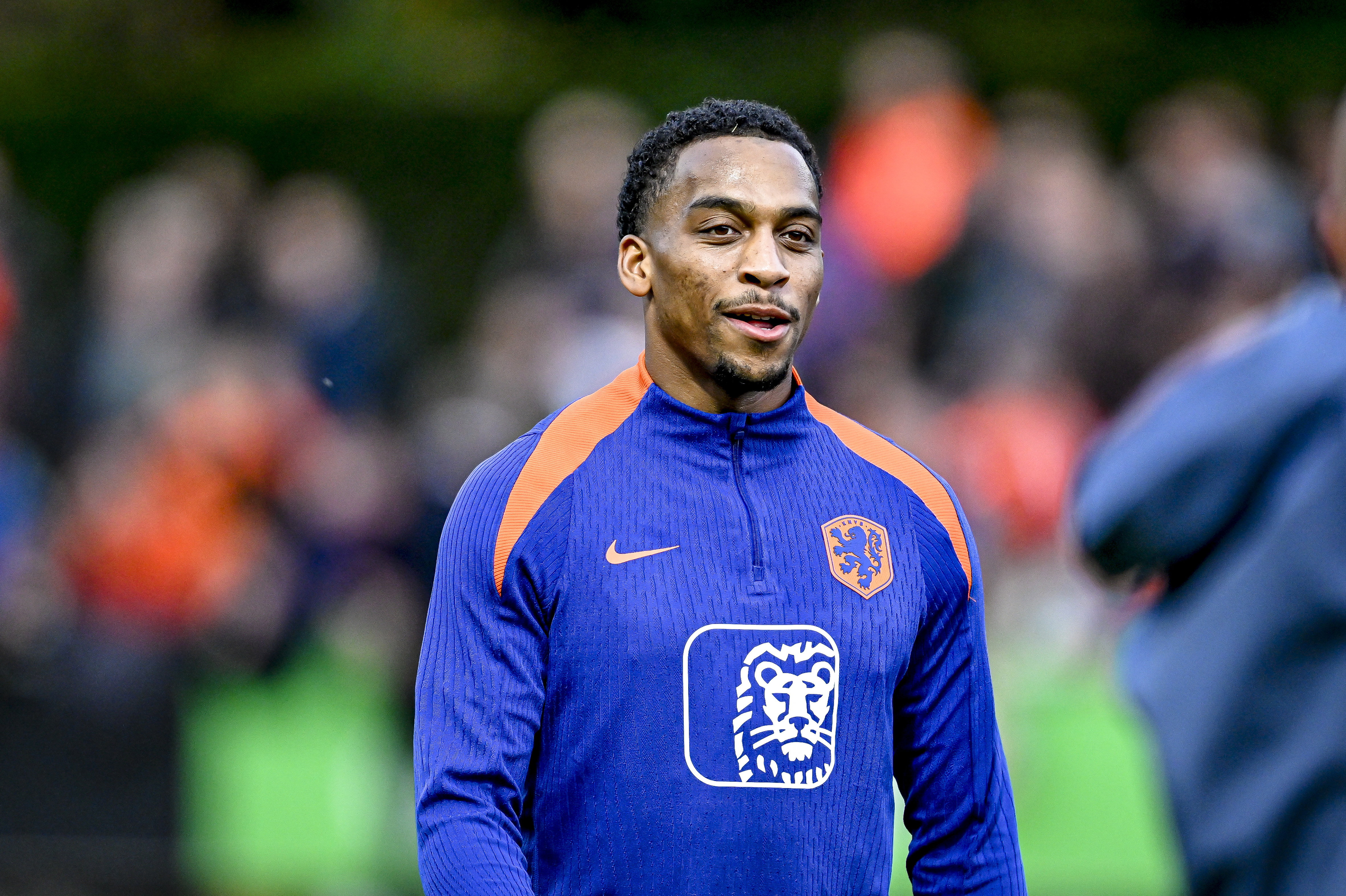 Quinten Timber bij het Nederlands Elftal