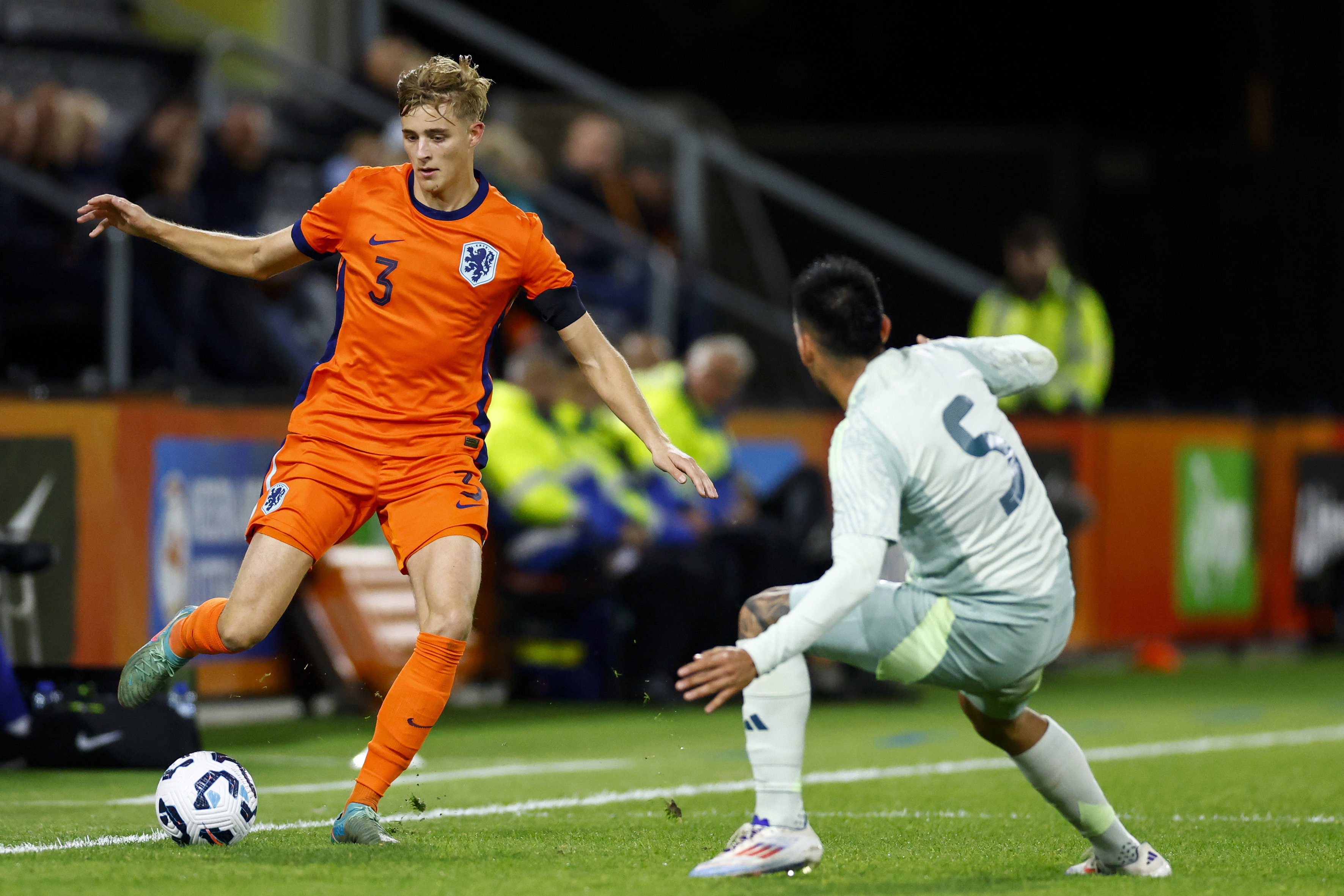 Max Bruns bij Jong Oranje