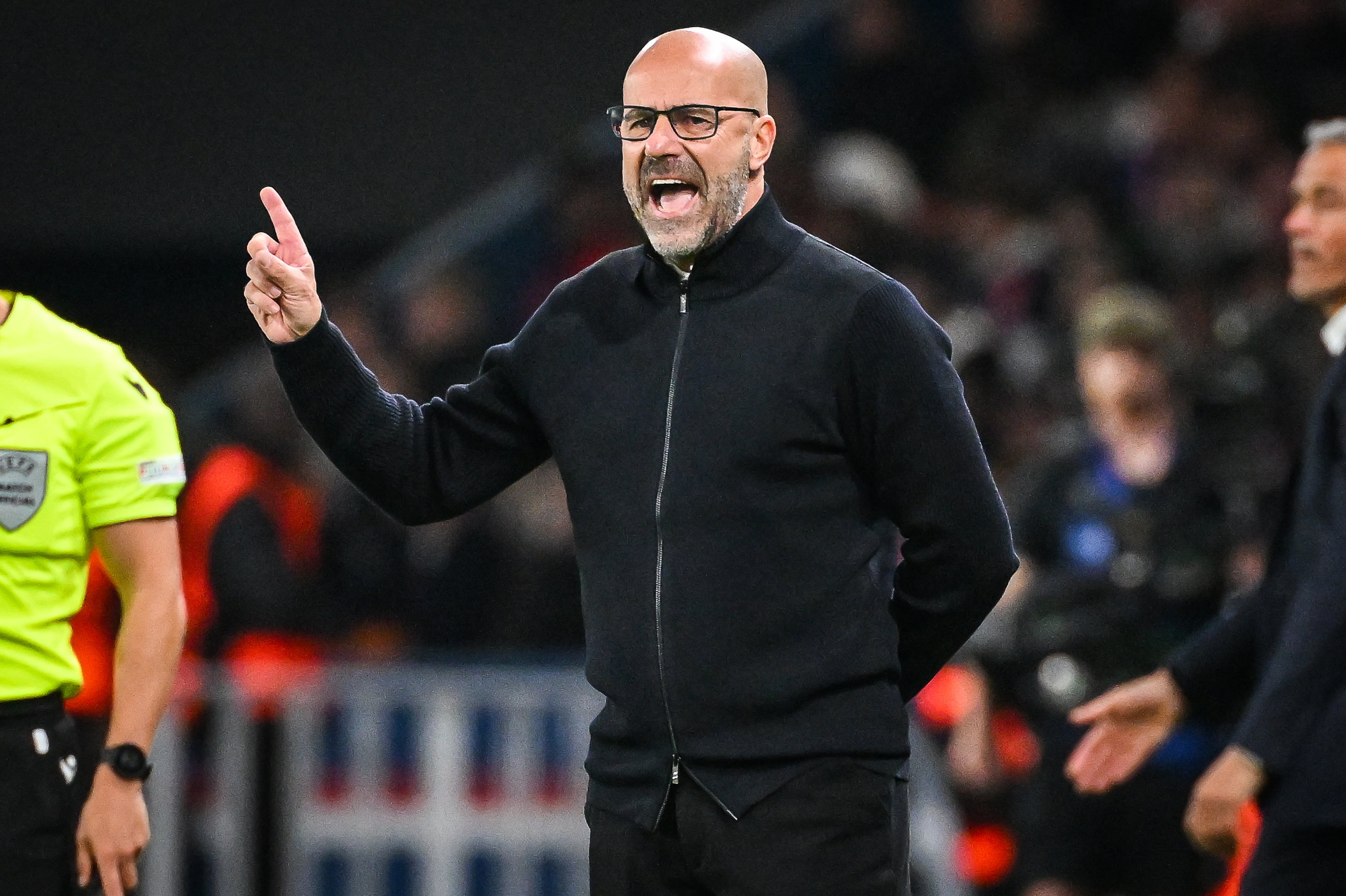 Peter Bosz tegen PSG