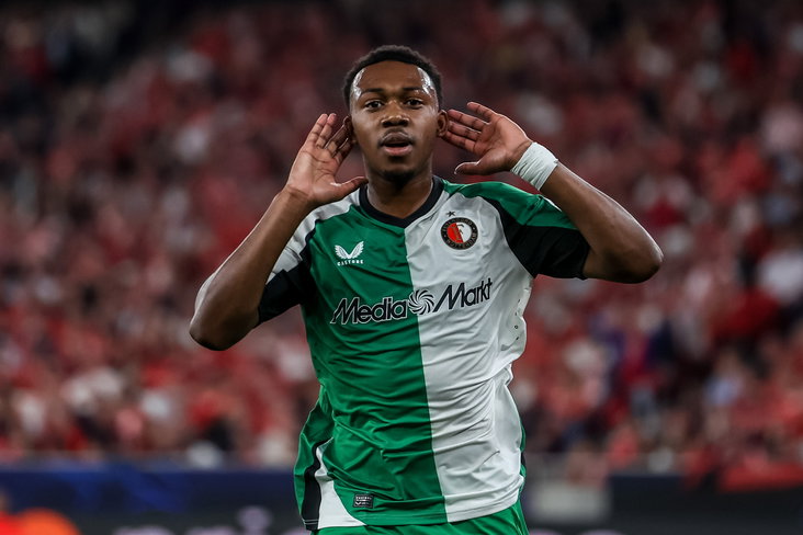 Antoni Milambo scoort tegen Benfica