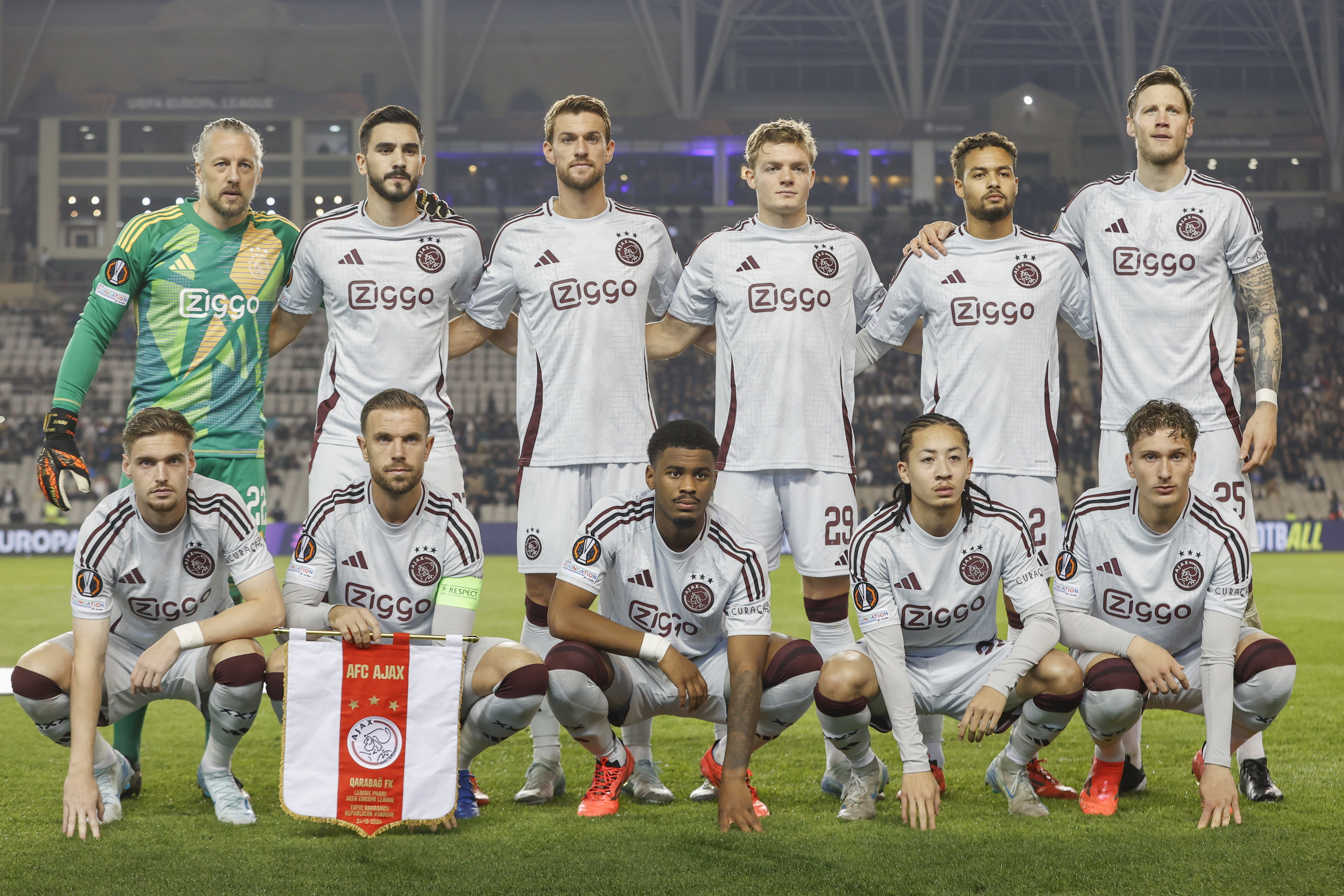 Basiselftal Ajax tegen Qarabag