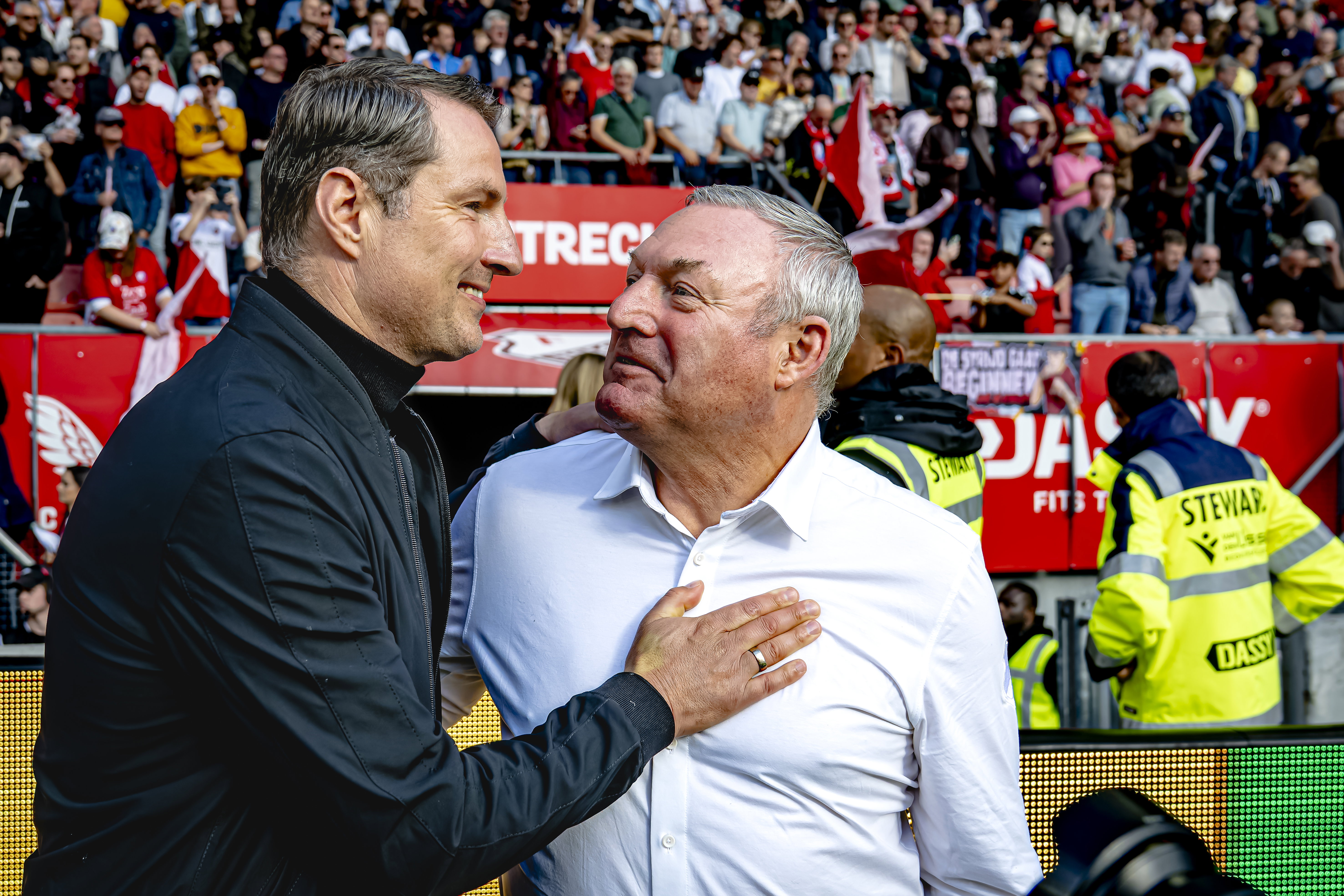 Brian Priske en Ron Jans