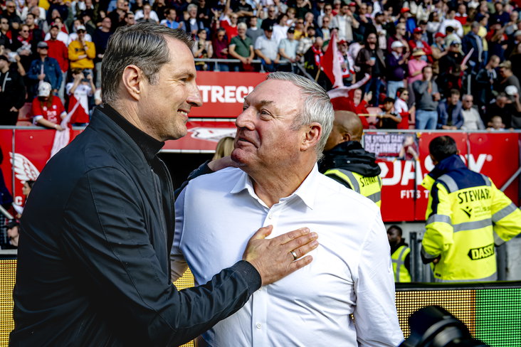 Brian Priske en Ron Jans