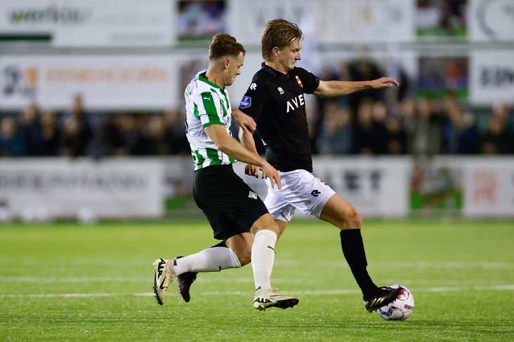 Het bekerduel tussen SC Genemuiden en Willem II