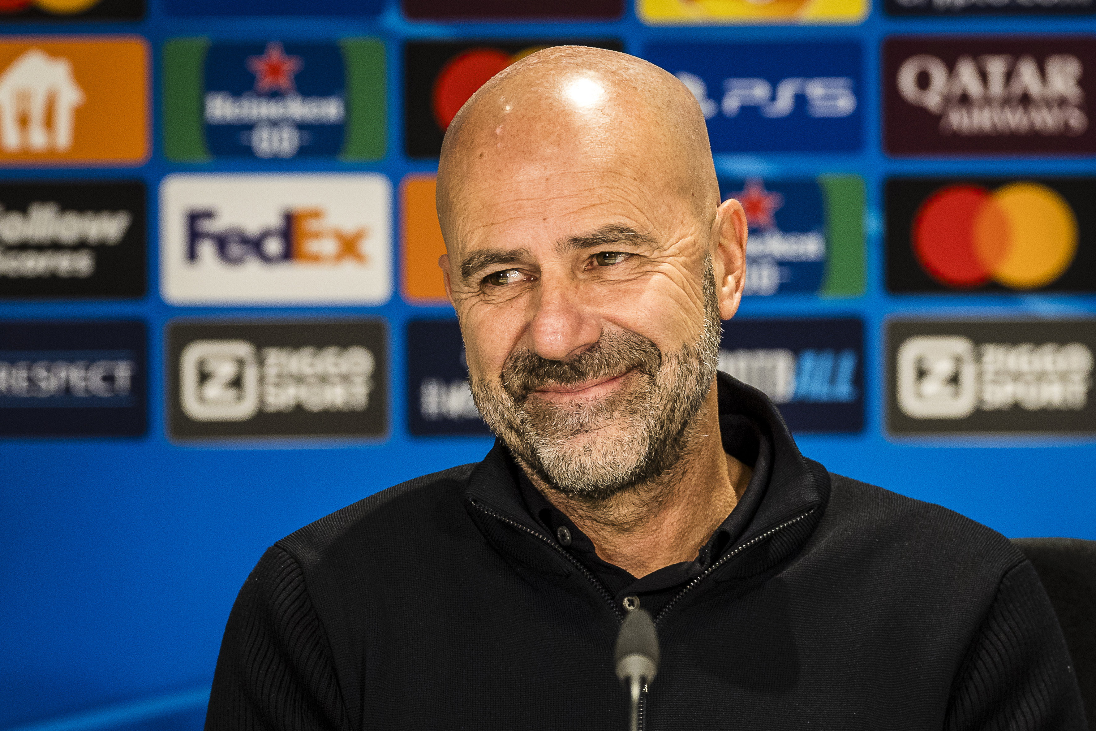 Peter Bosz na het duel tegen Girona