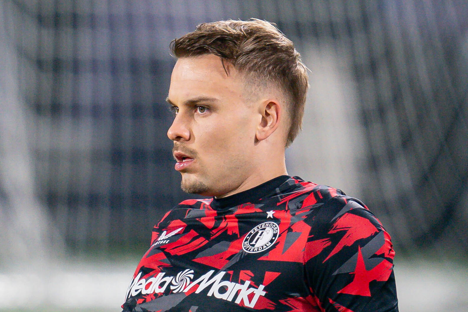 Timon Wellenreuther op de training