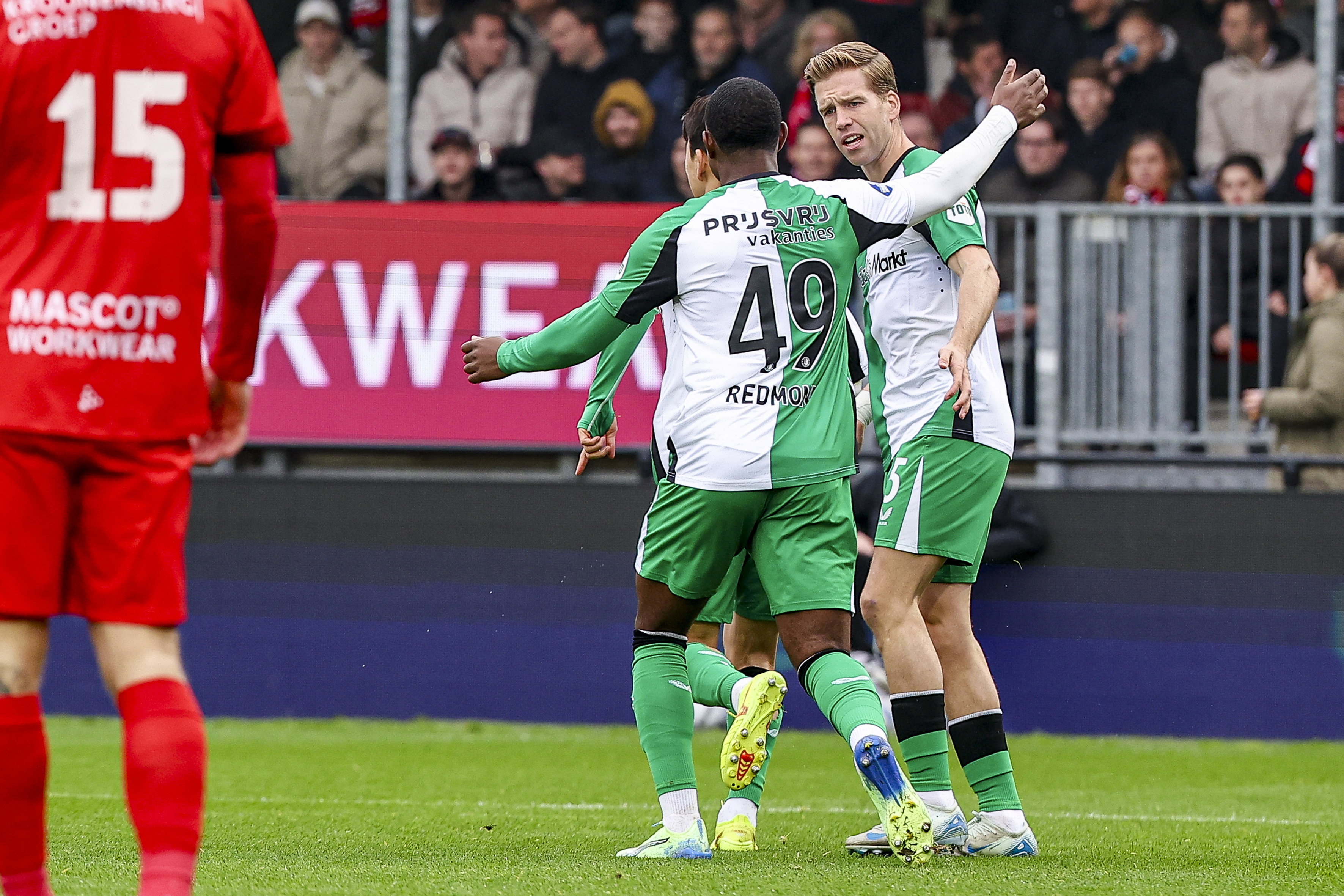 Debutant bij Feyenoord Zépiqueno Redmond