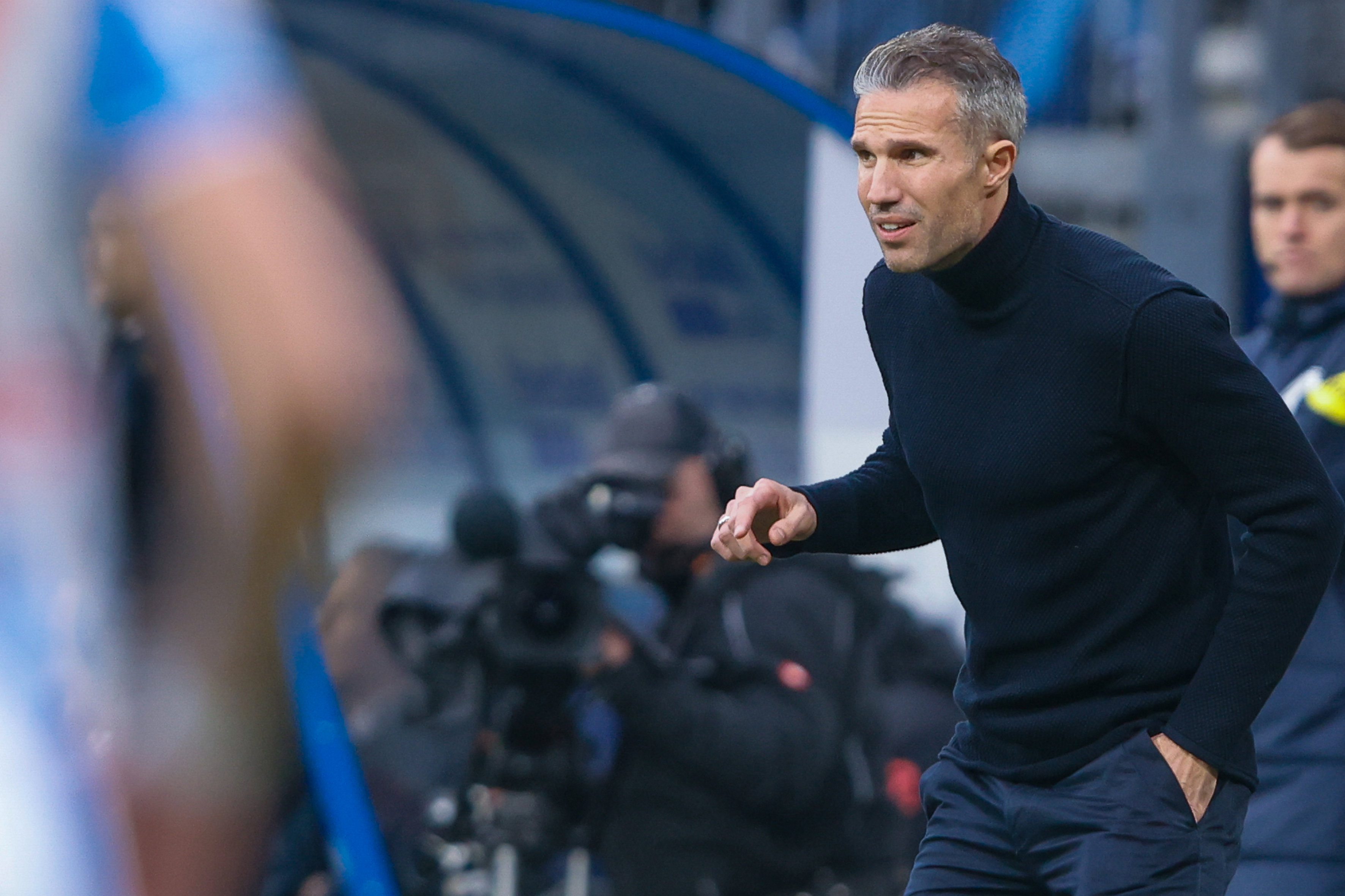 Robin van Persie tegen Go Ahead Eagles