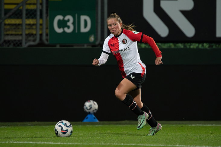 Romée van de Lavoir namens Feyenoord