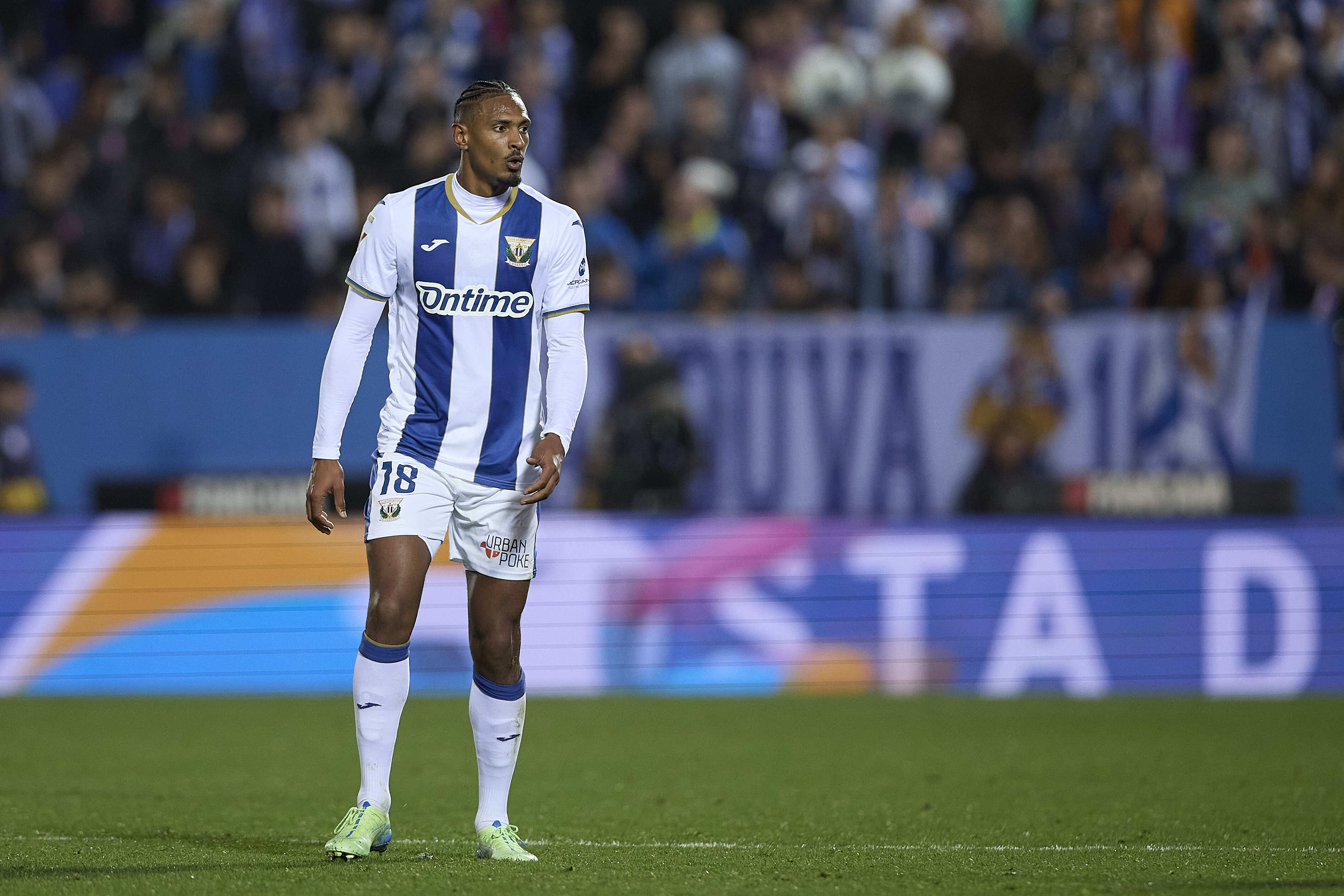 Sébastien Haller bij CD Leganés