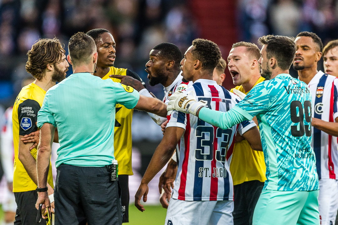 Opstootje bij Willem II-NAC
