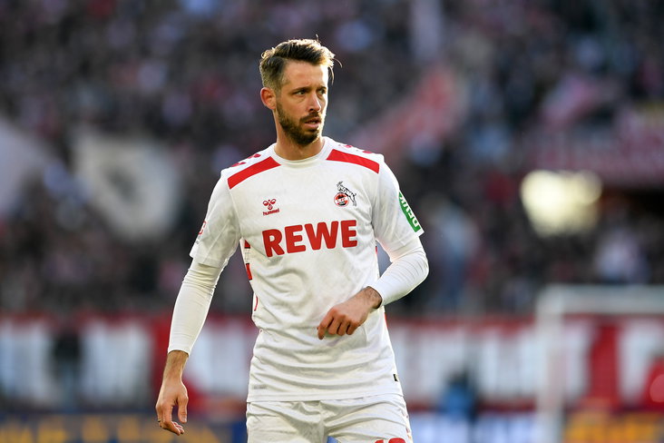 Mark Uth namens FC Köln