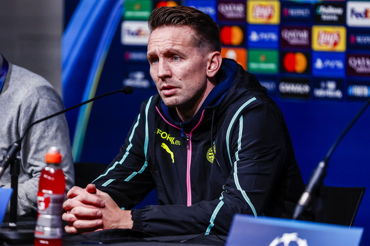 Luuk de Jong na het duel tegen Stade Brest