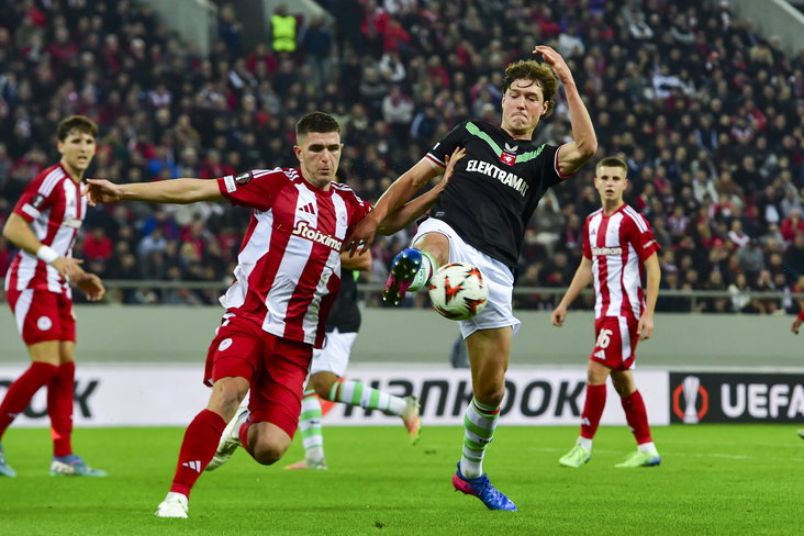Sam Lammers tegen Olympiakos