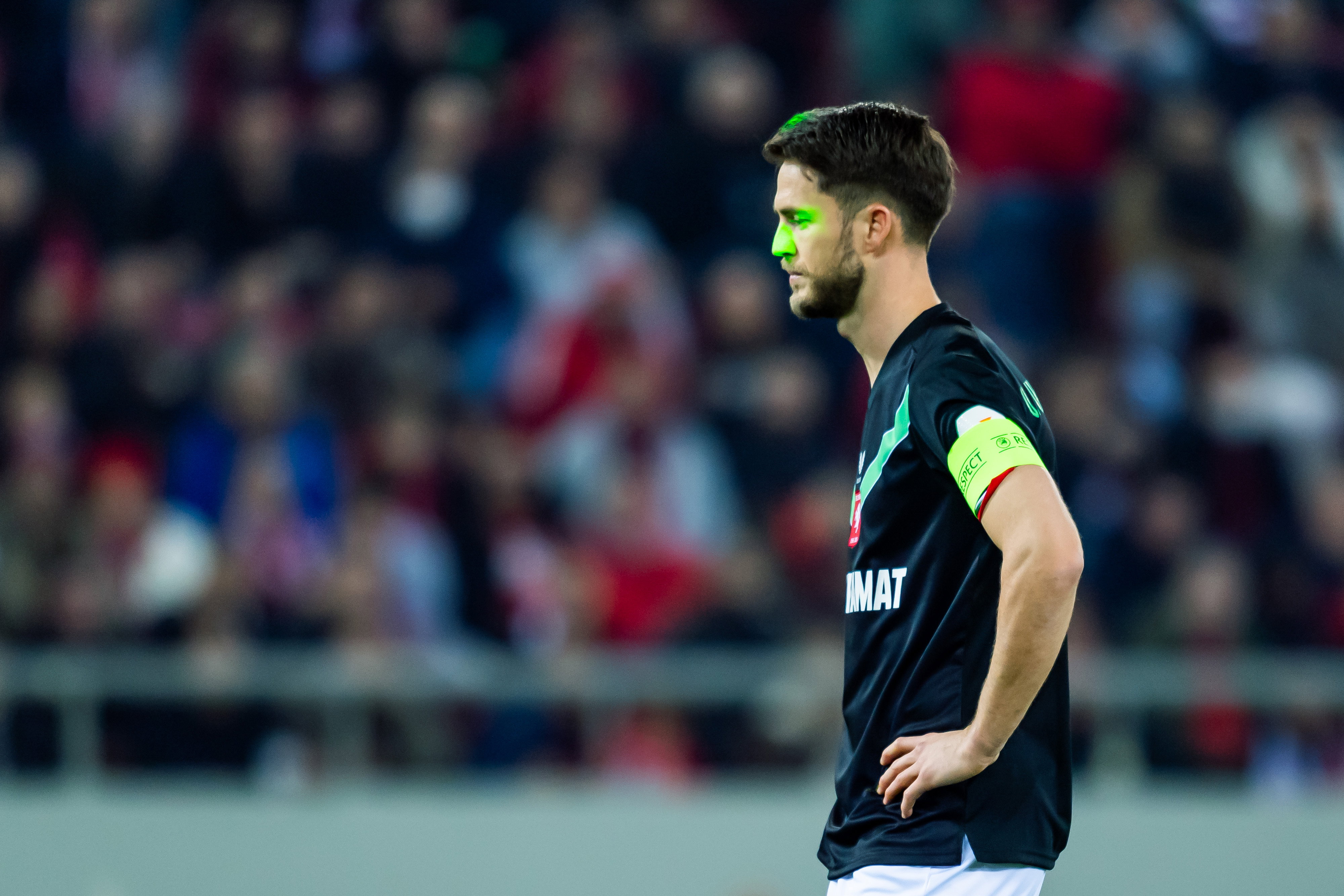 Ricky van Wolfswinkel voor zijn strafschop