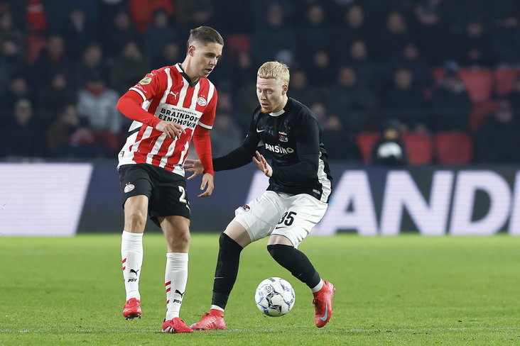Joey Veerman in duel met Mexx Meerdink