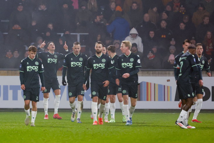 FC Groningen tegen Go Ahead Eagles